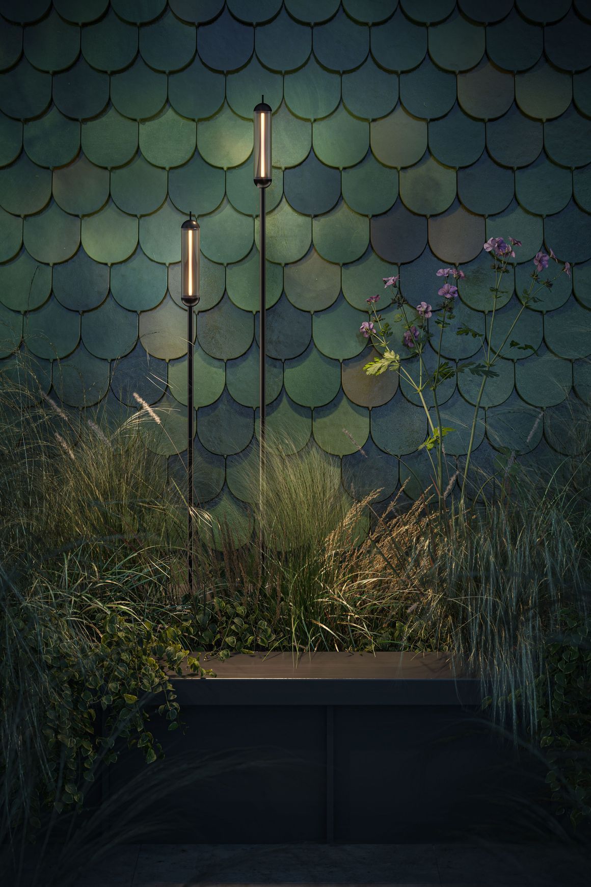 Reed M Solar Spike Light