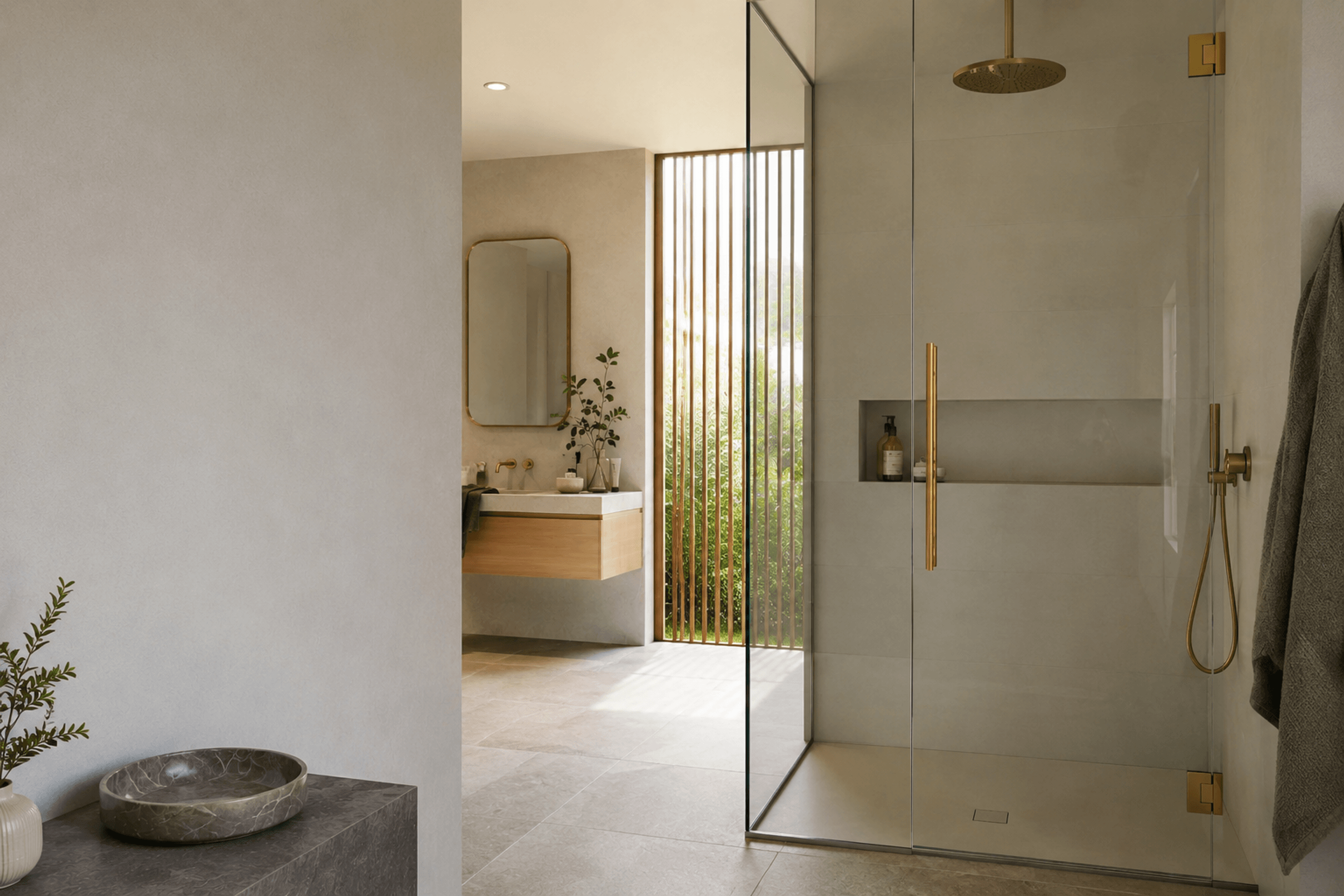 20mm Solid Surface Shower Base