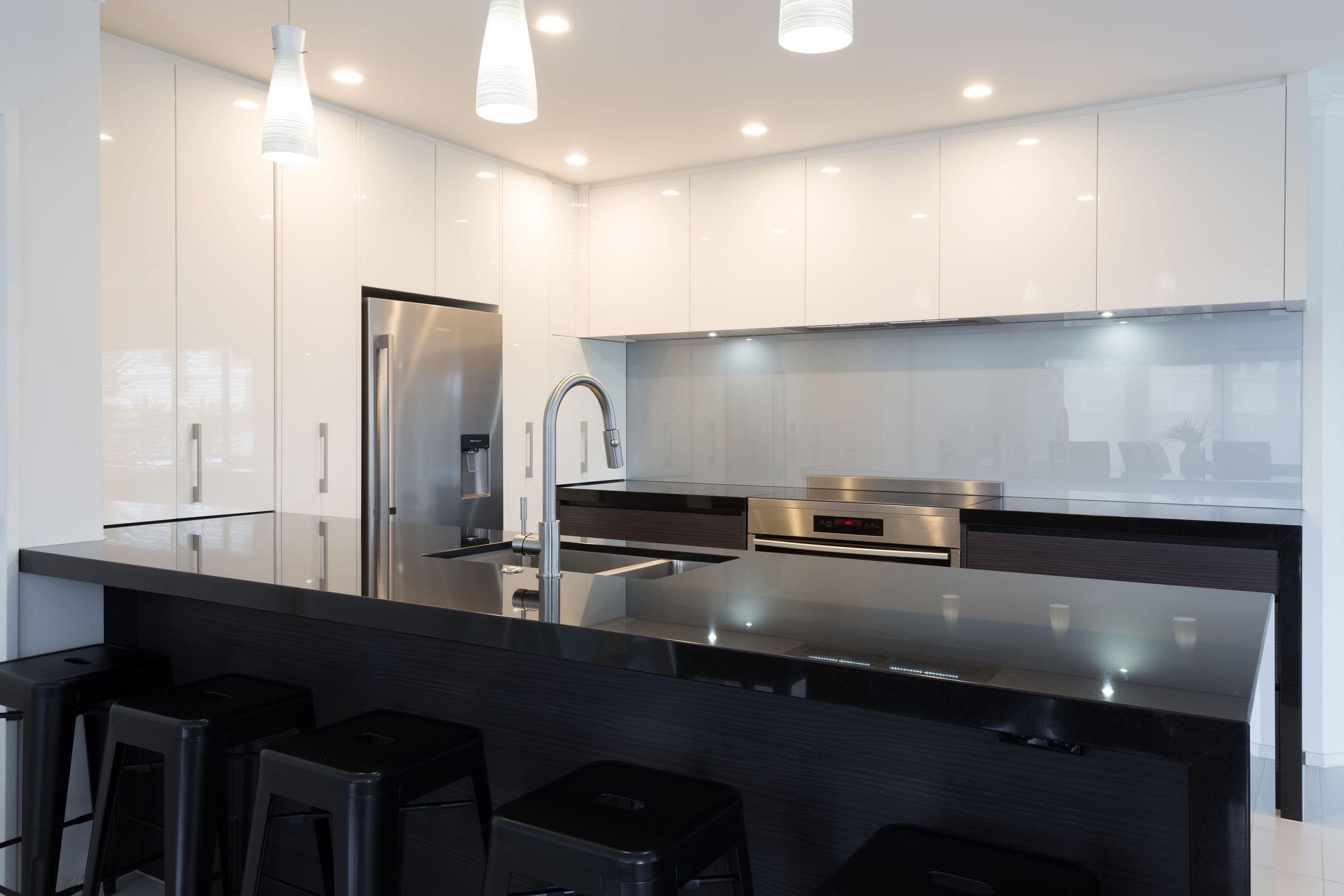 Painted Glass Splashbacks