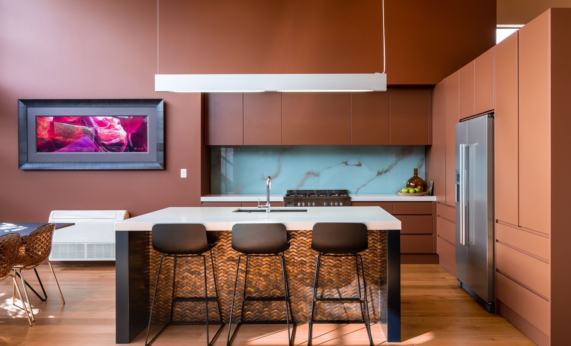 Marbled Glass Splashbacks
