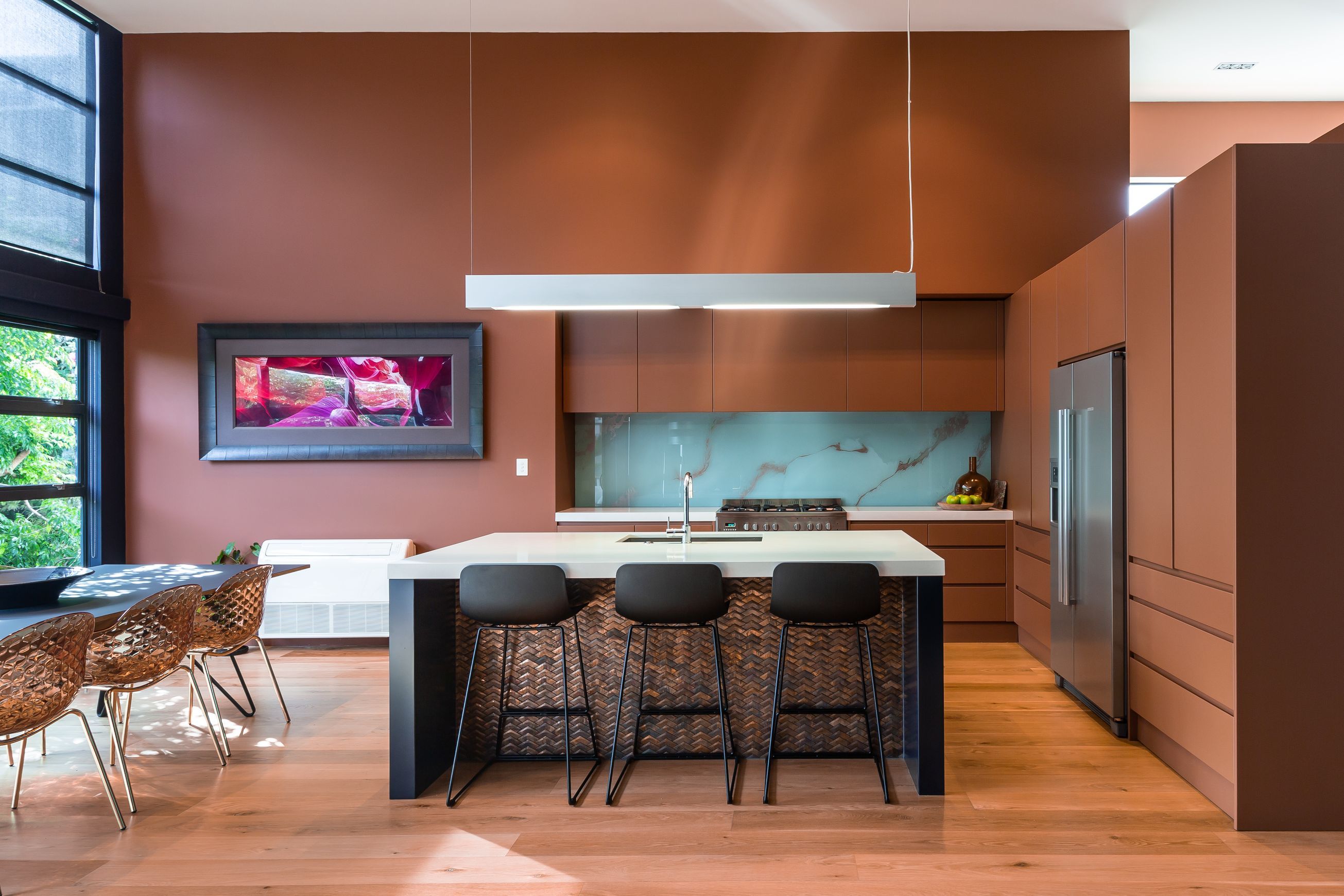 Marbled Glass Splashbacks