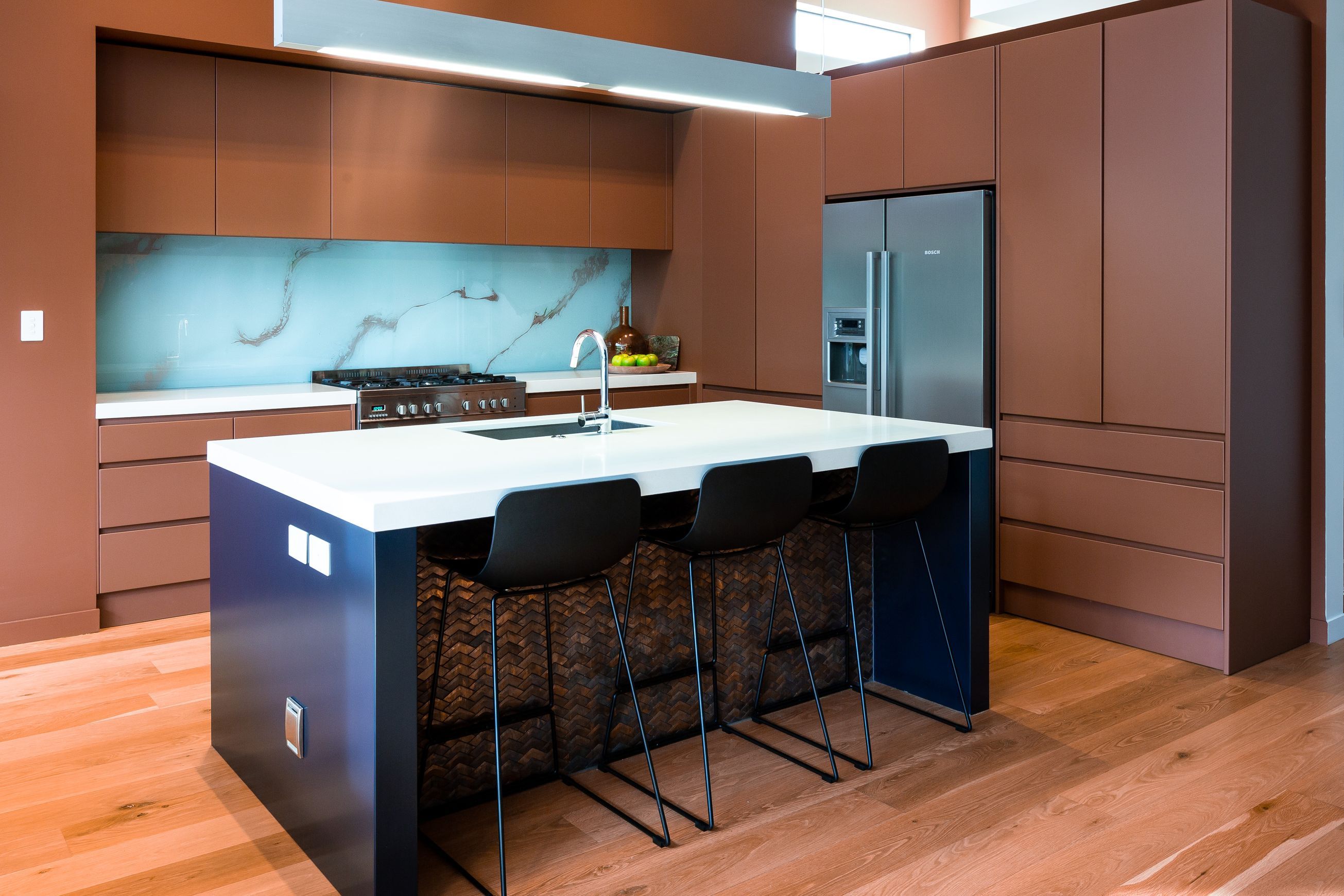 Marbled Glass Splashbacks