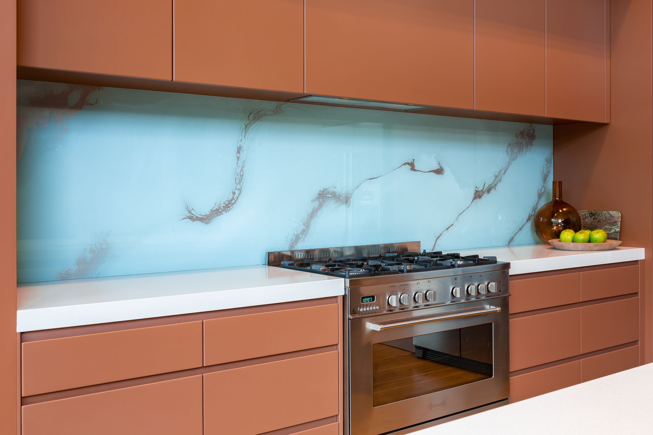 Marbled Glass Splashbacks