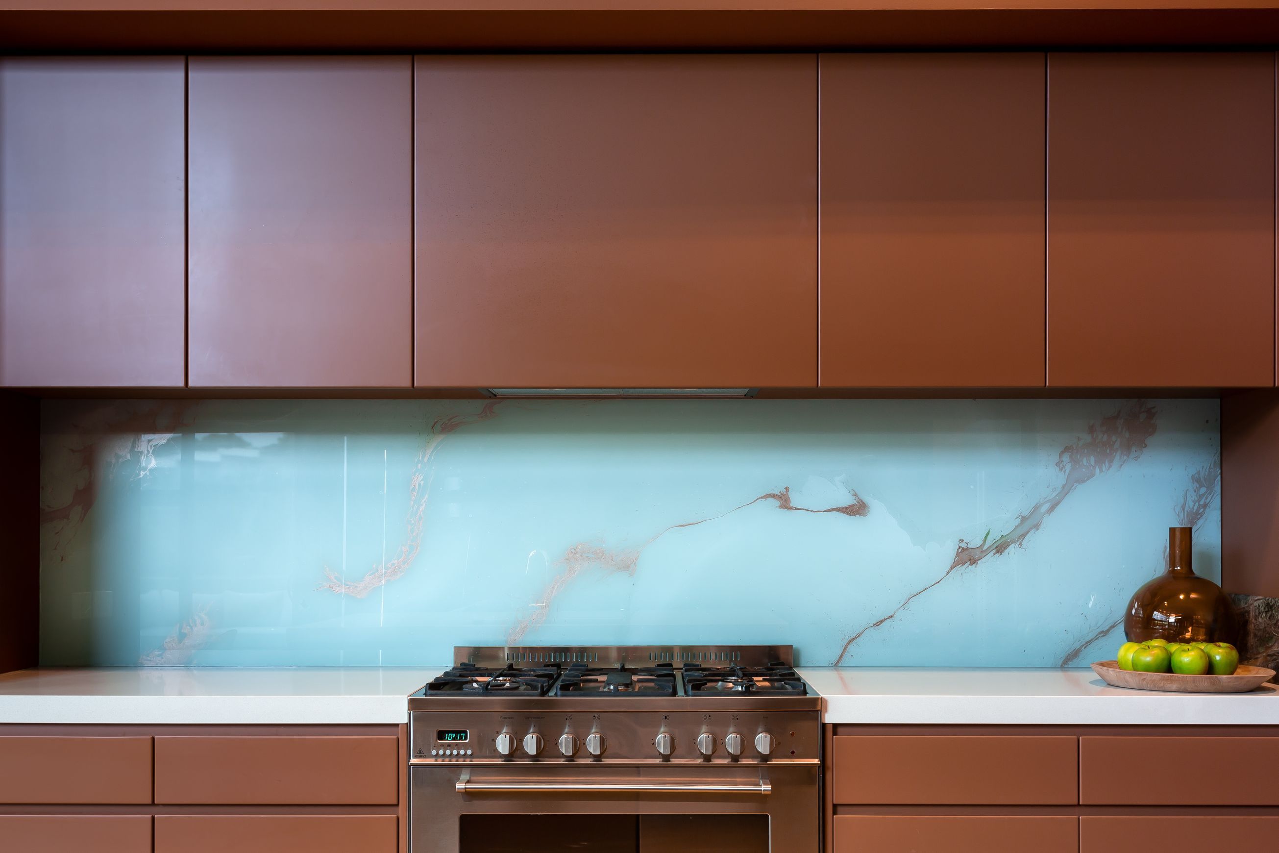 Marbled Glass Splashbacks