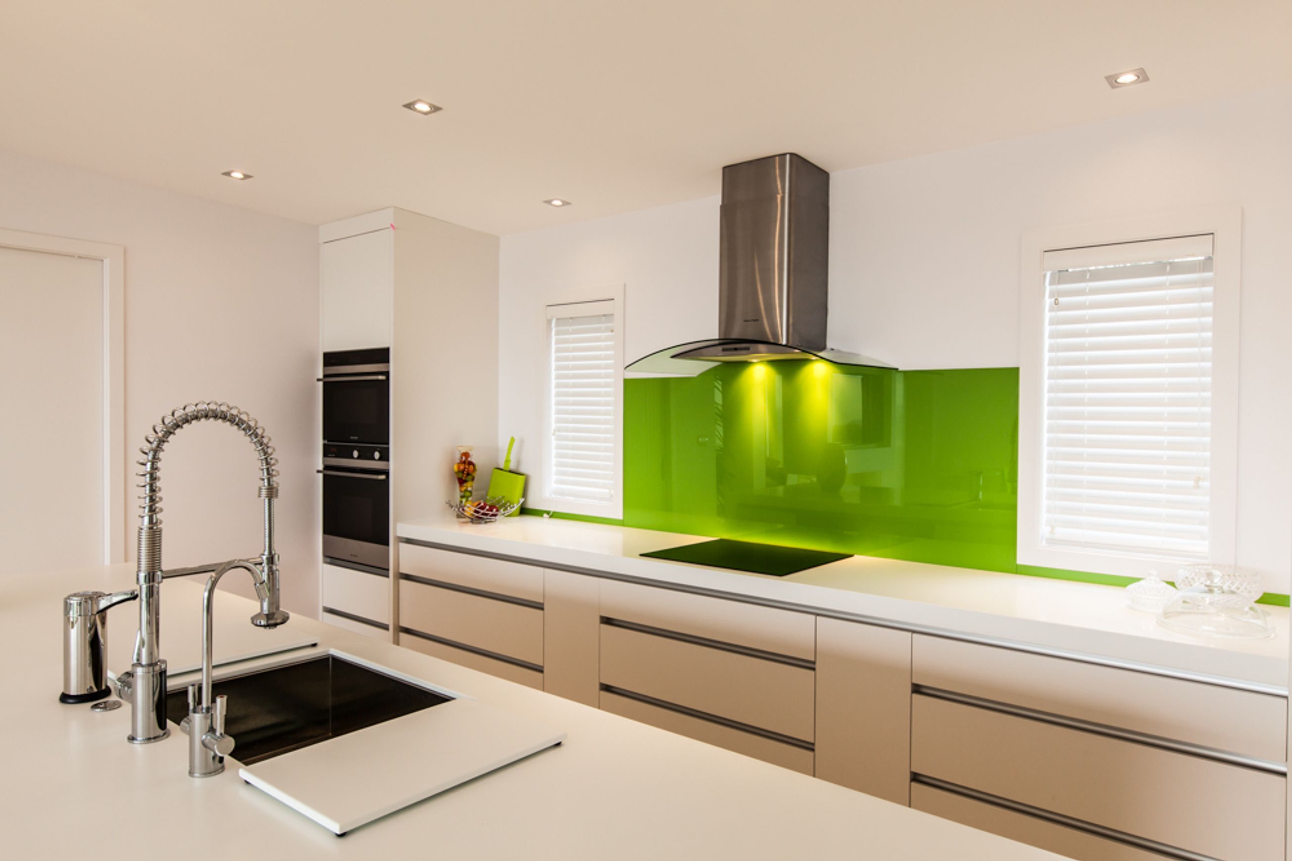 Painted Glass Splashbacks