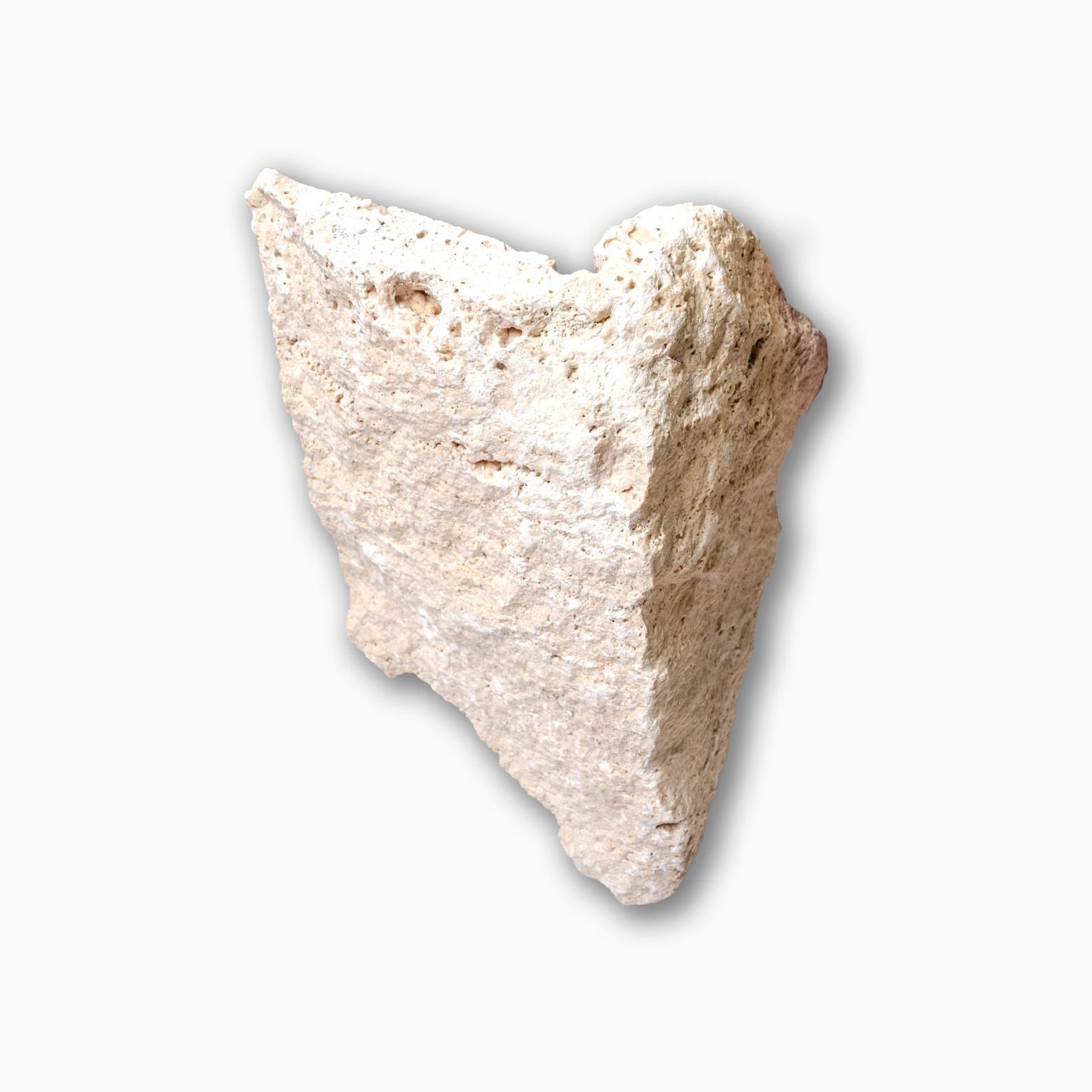 Latte Travertine Rockface Random I Cladding - Loose