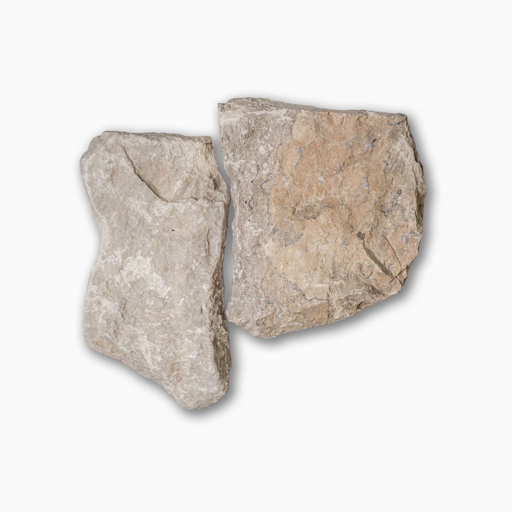 Platinum Travertine Rockface Random | Cladding - Loose