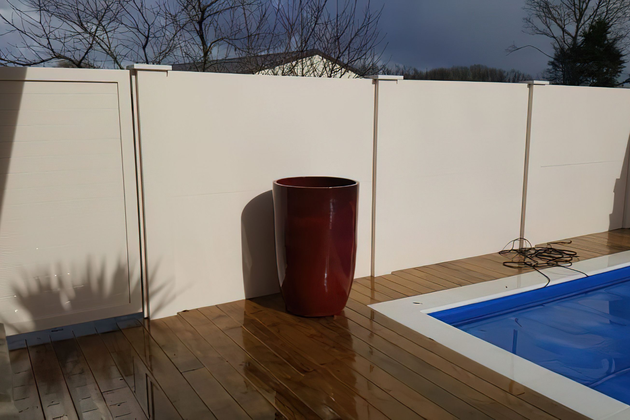 Solid Fence Panels - Pool Fence