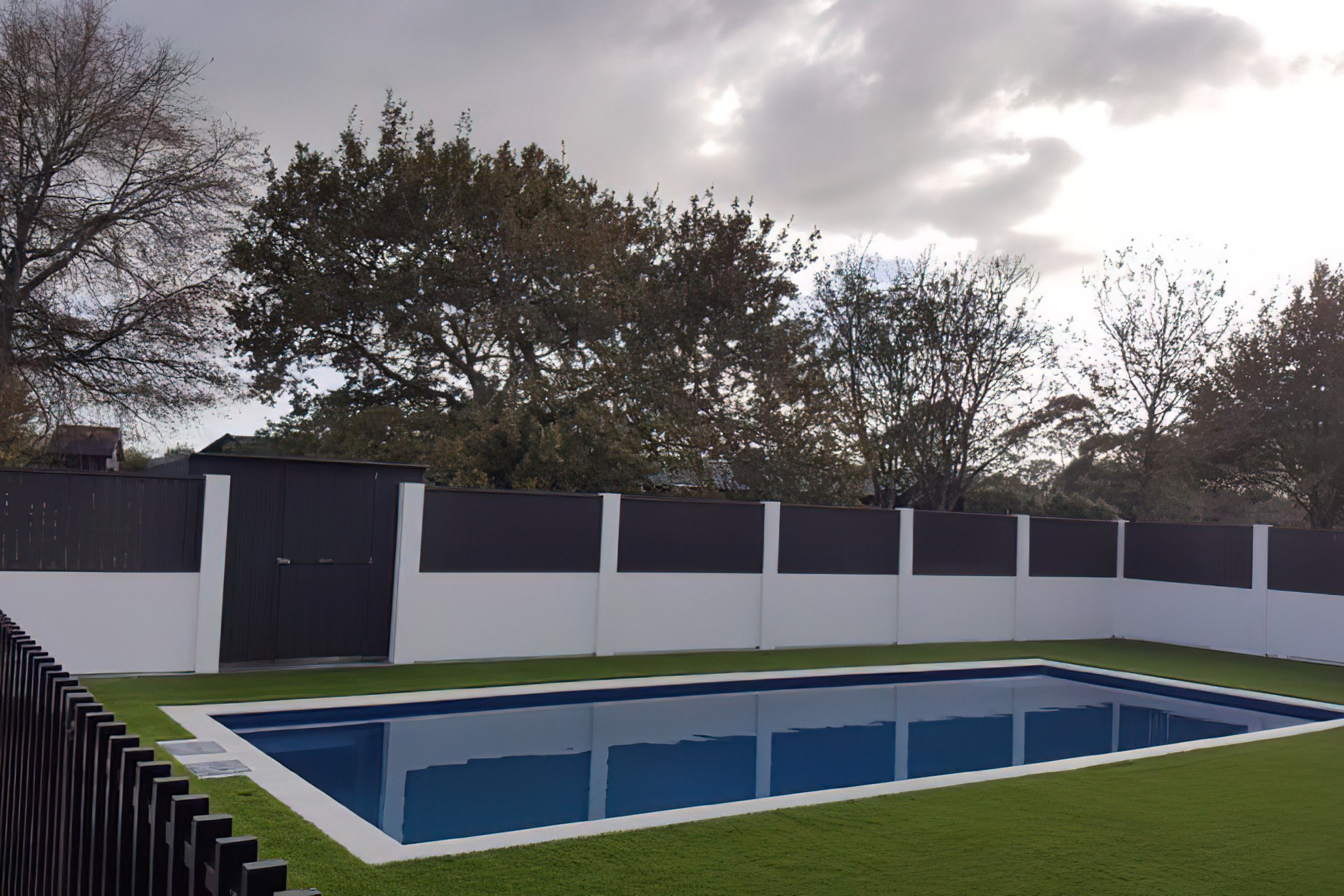 Solid Fence Panels - Pool Fence