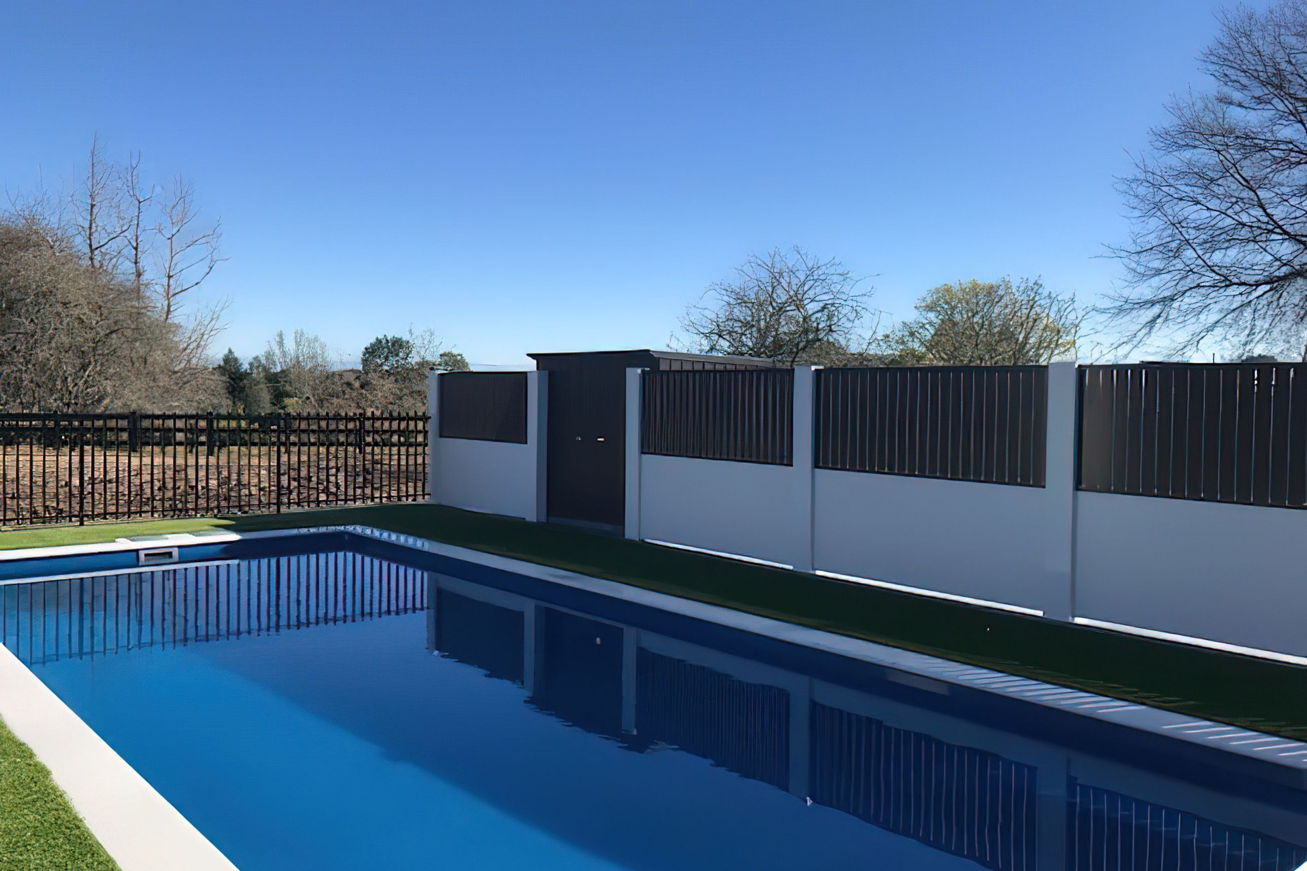 Solid Fence Panels - Pool Fence