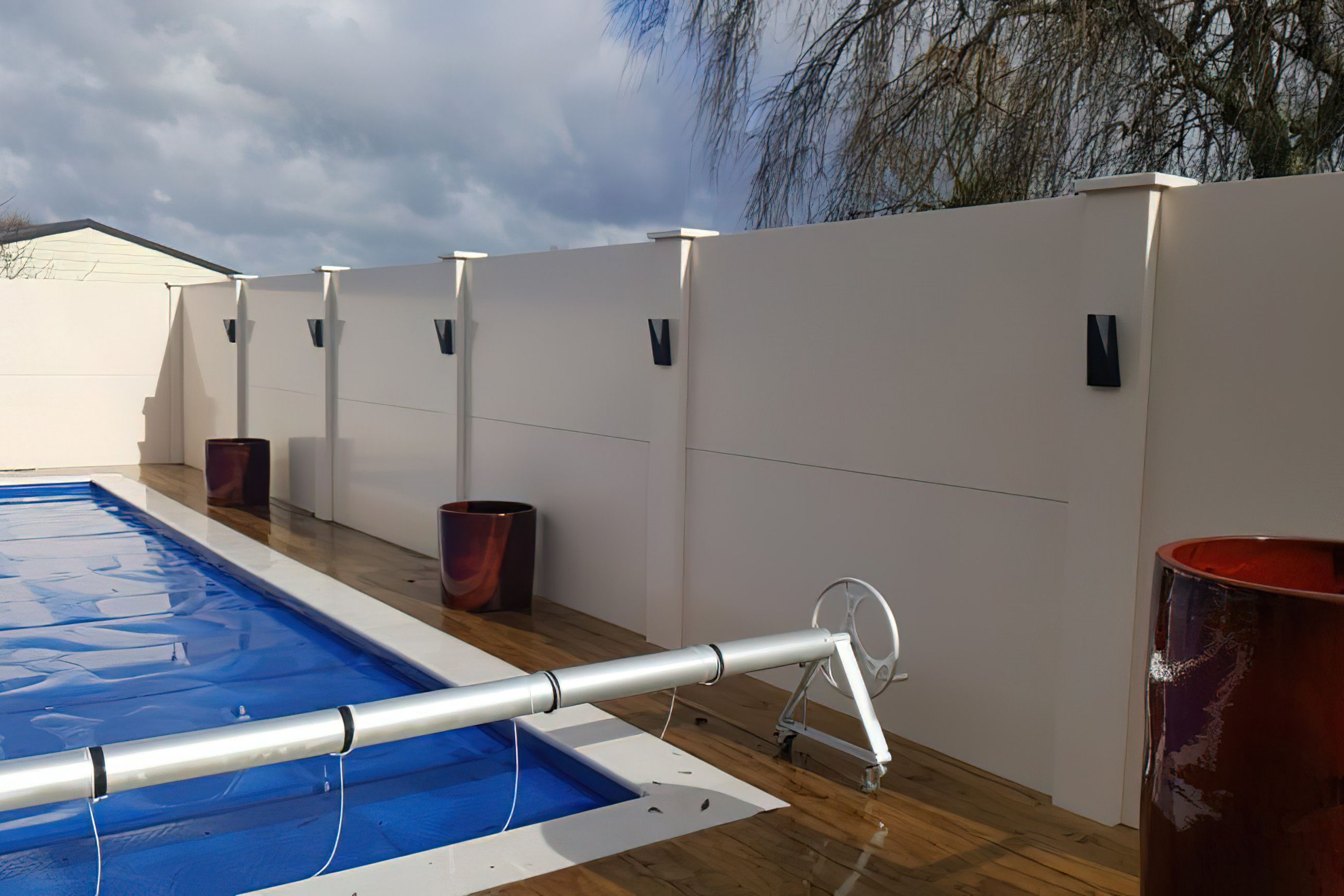 Solid Fence Panels - Pool Fence
