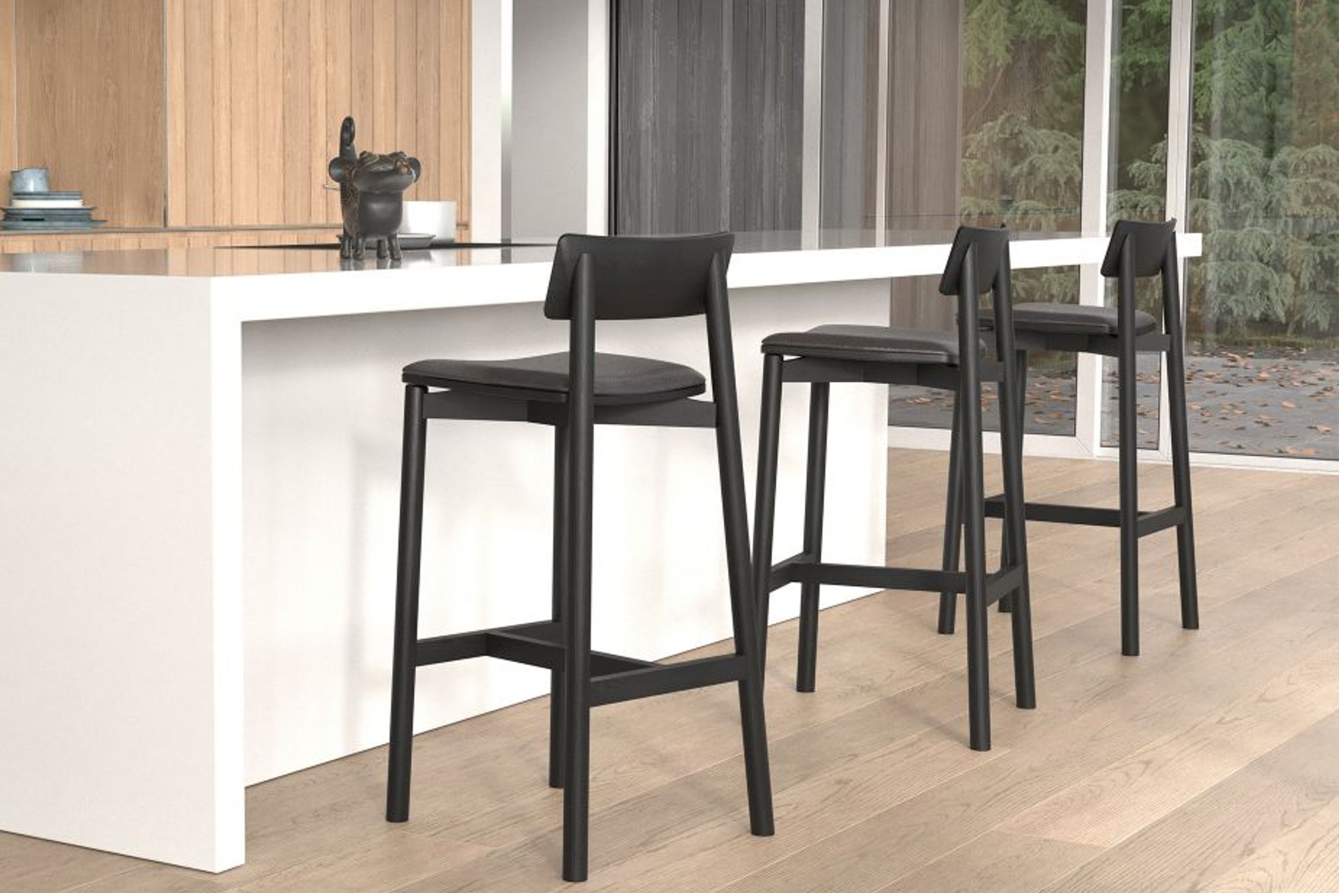 Andi Stool with Pad