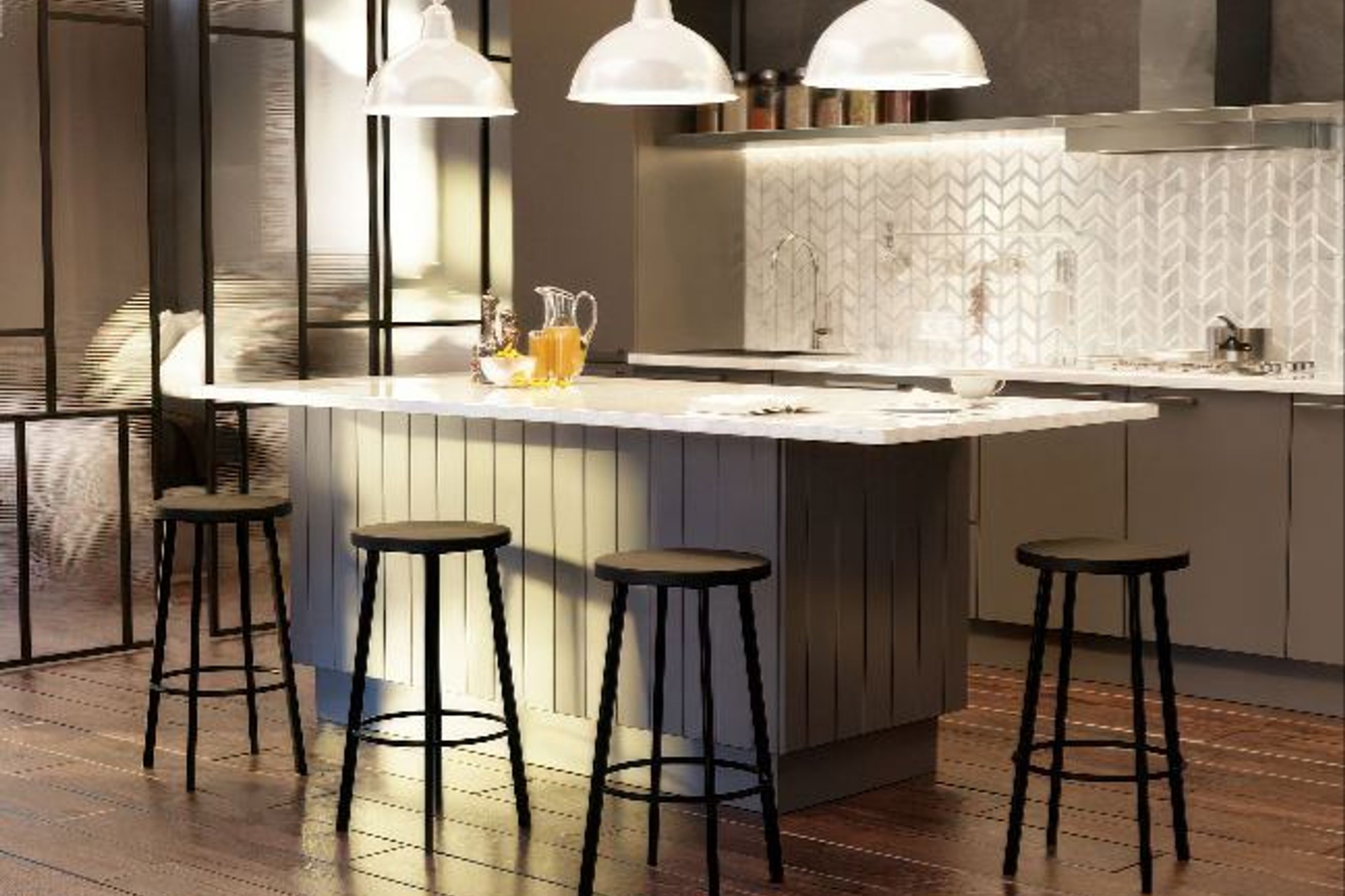 Atlas Bar Stool - Black