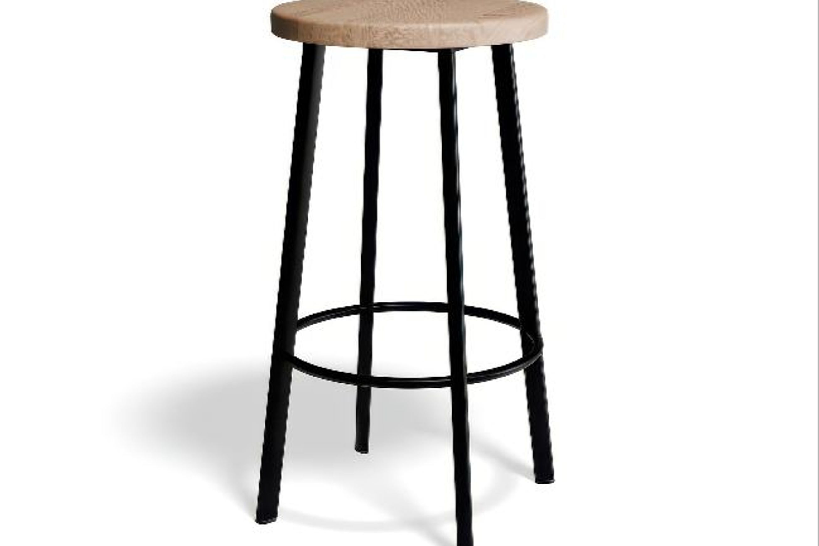 Atlas Bar Stool - Black