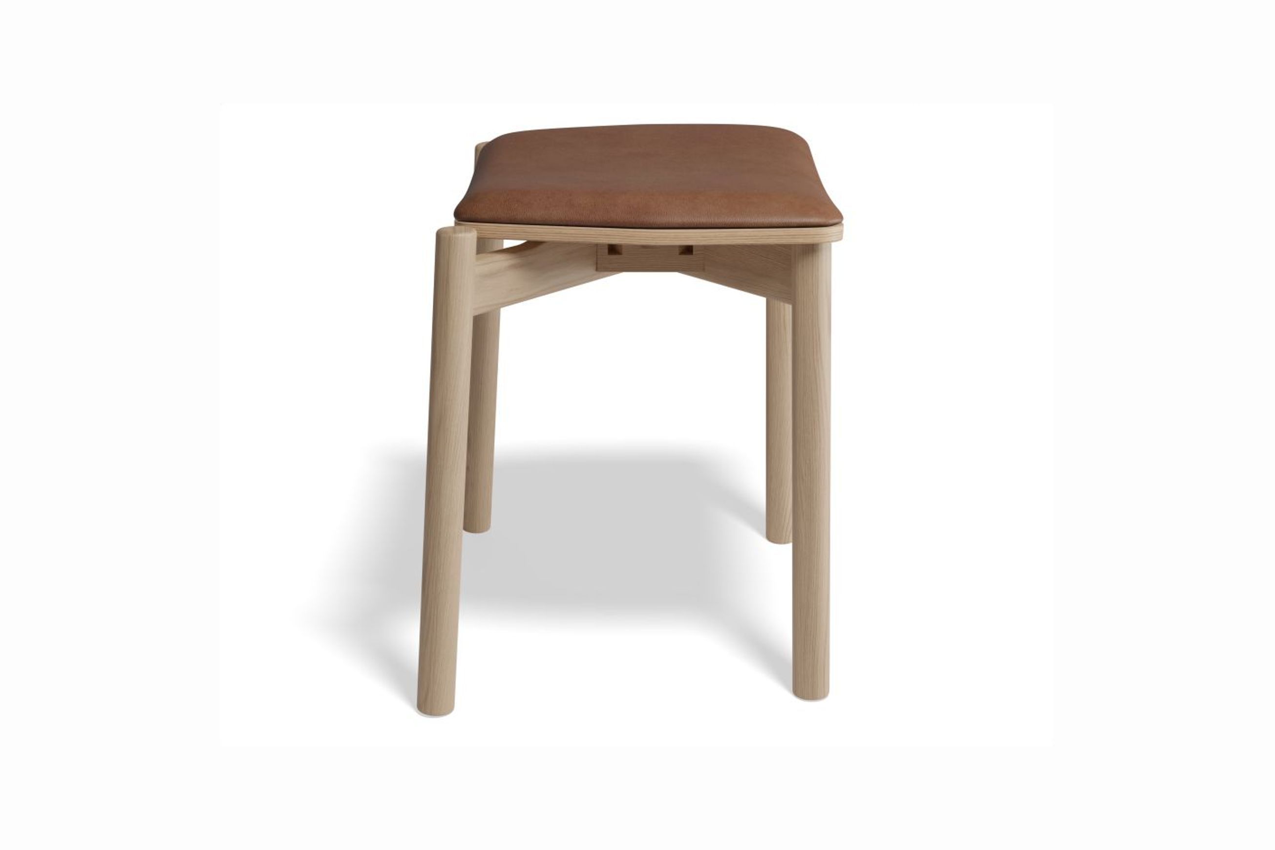 Andi Low Stool with Pad 45cm