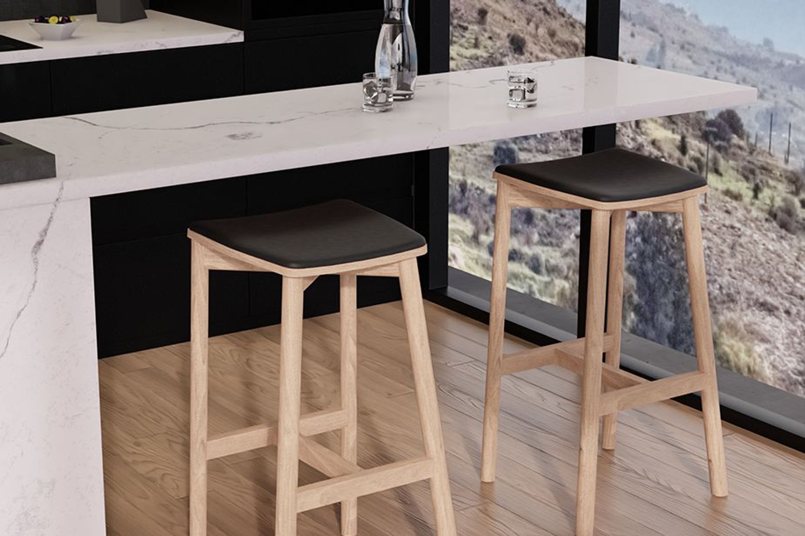 Andi Stool Backless with Pad