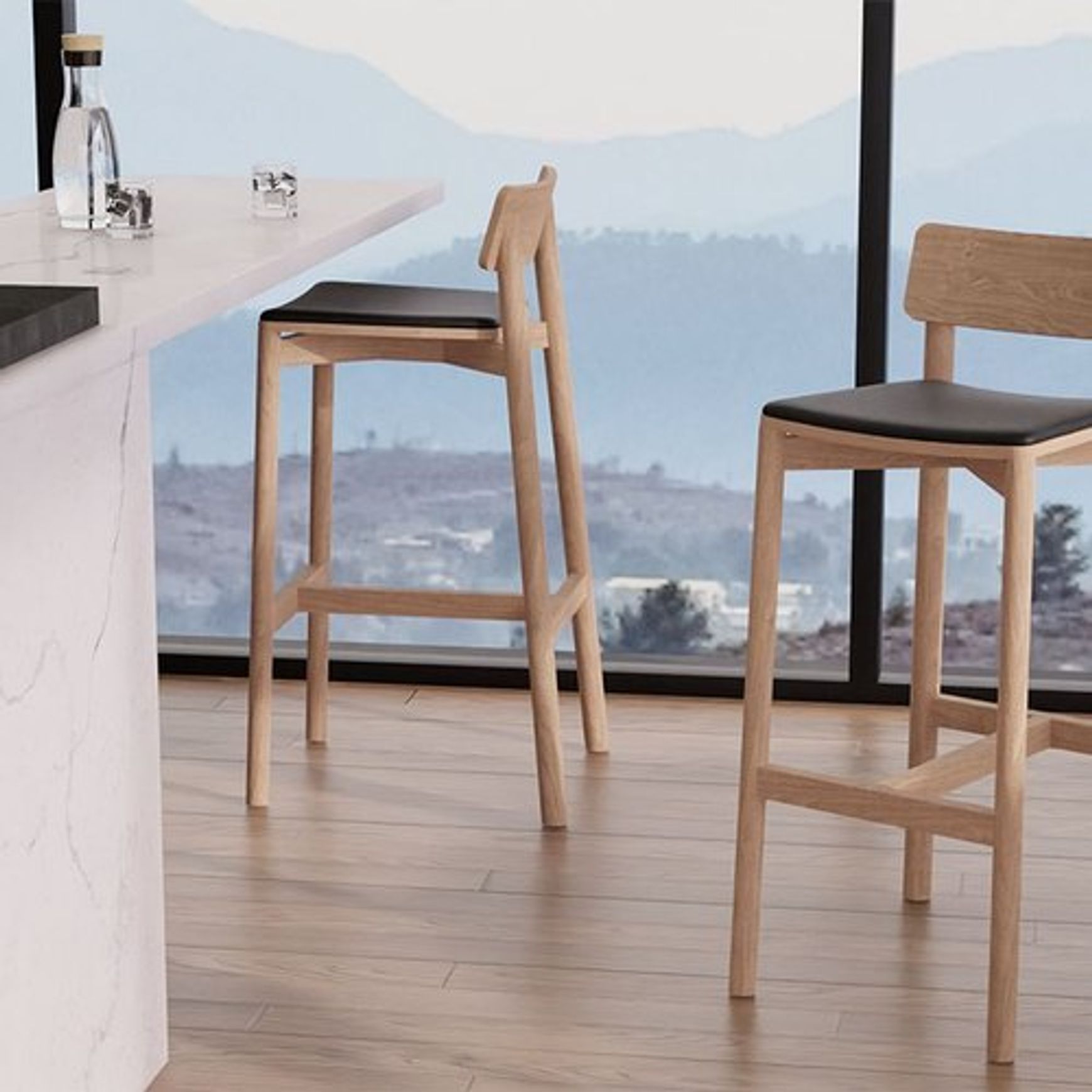 Andi Stool with Pad