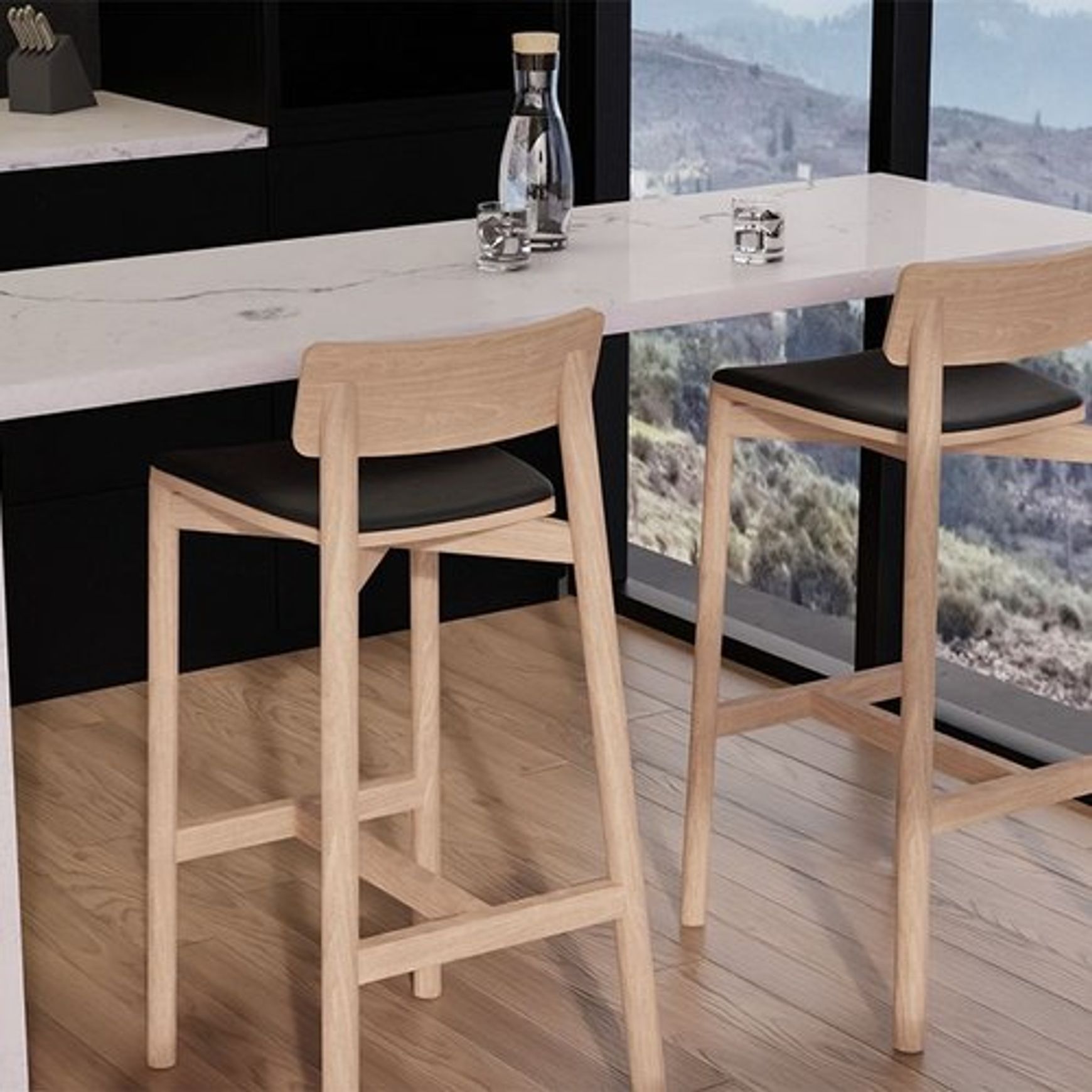 Andi Stool with Pad