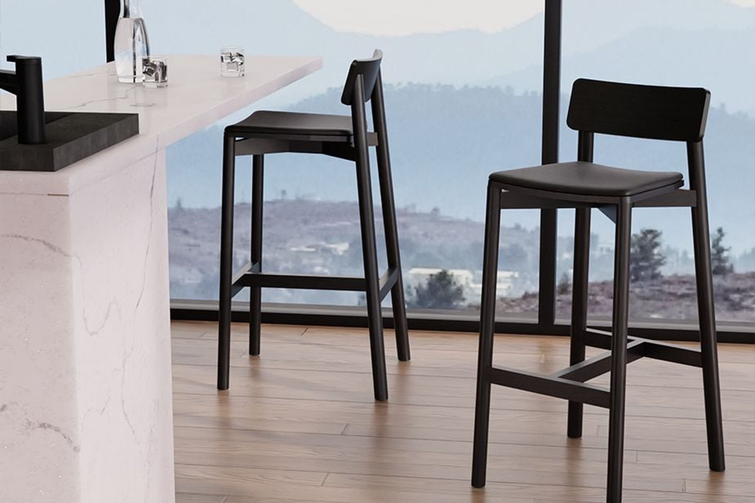 Andi Stool with Pad