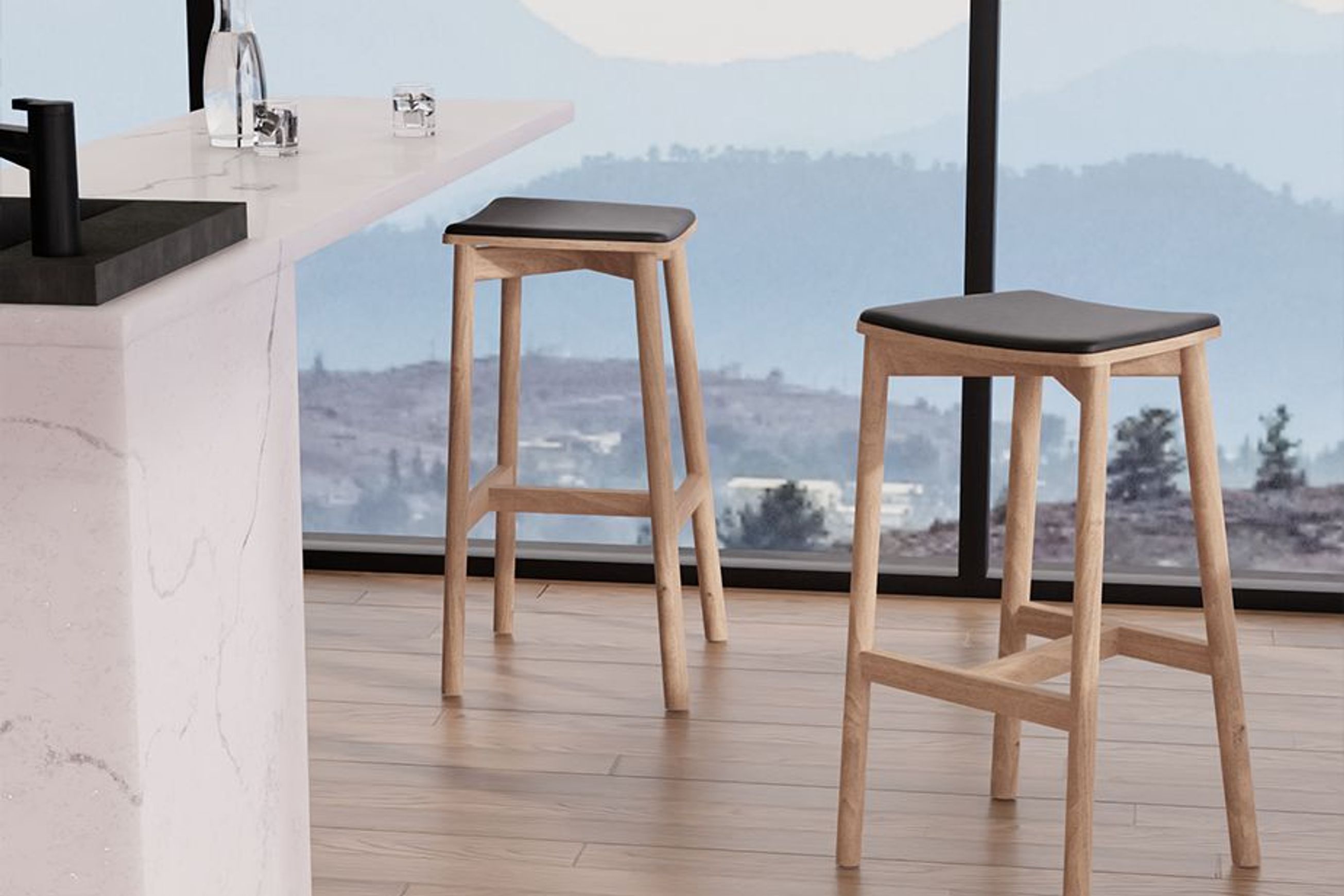 Andi Stool Backless with Pad