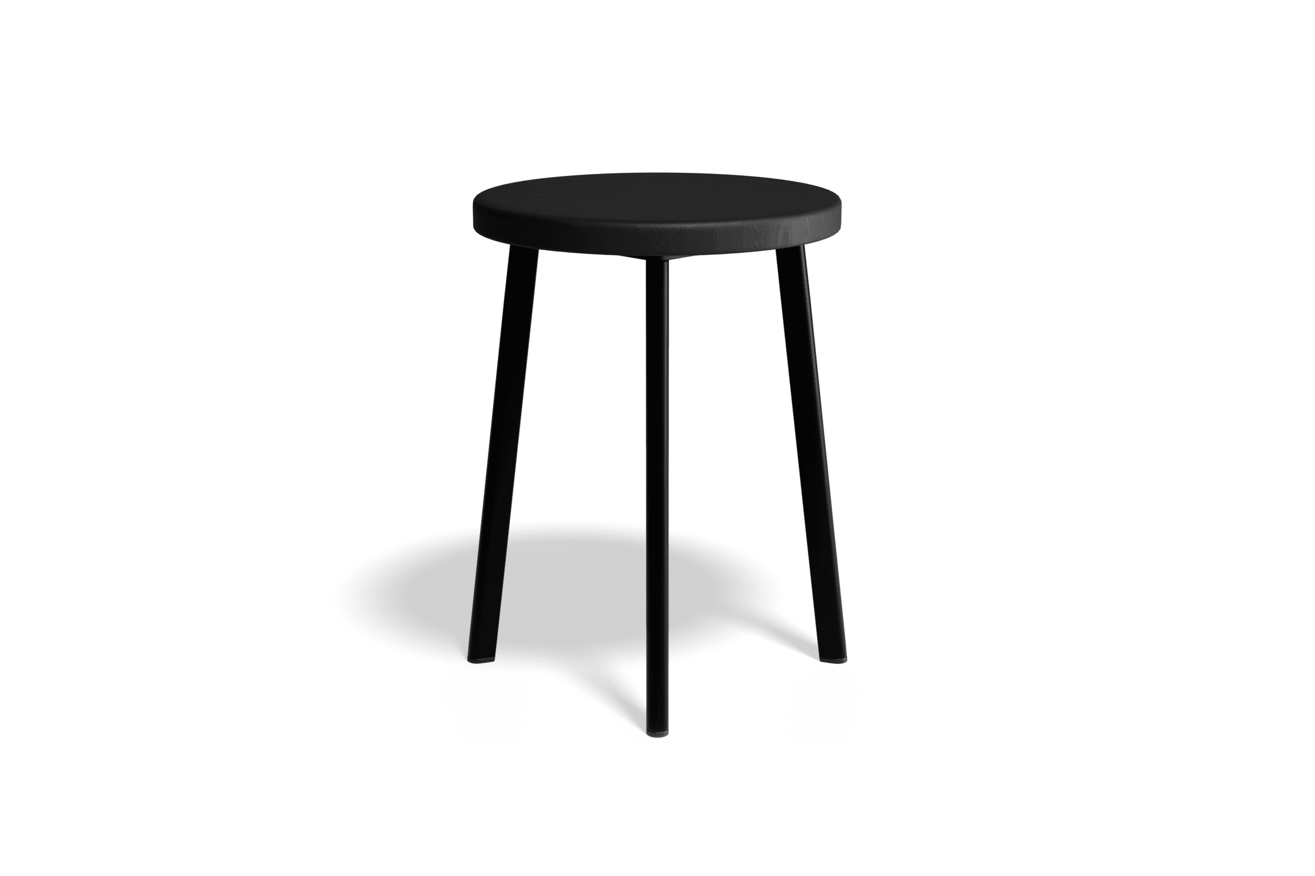 Atlas Low Stool - Black