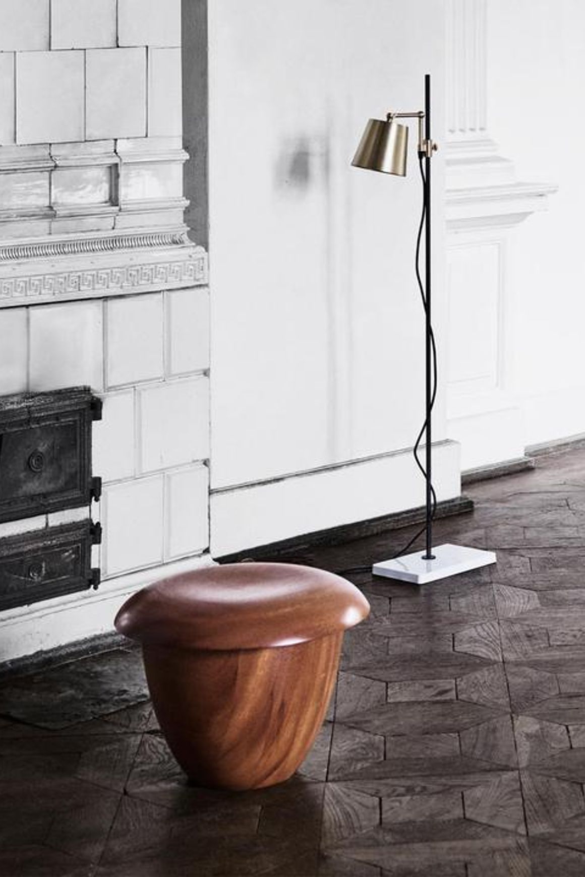 Mahogany Stool by Karakter