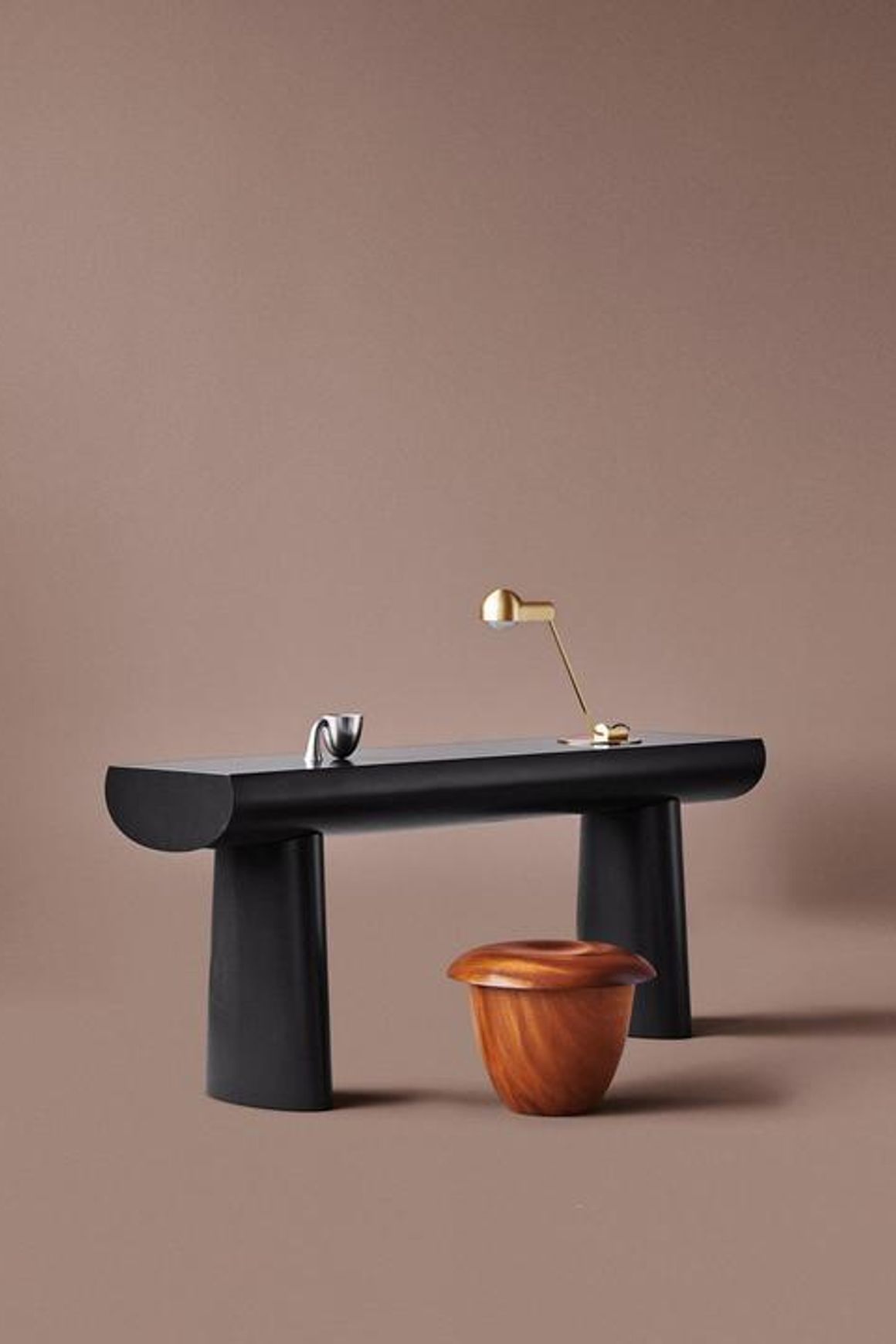Mahogany Stool by Karakter