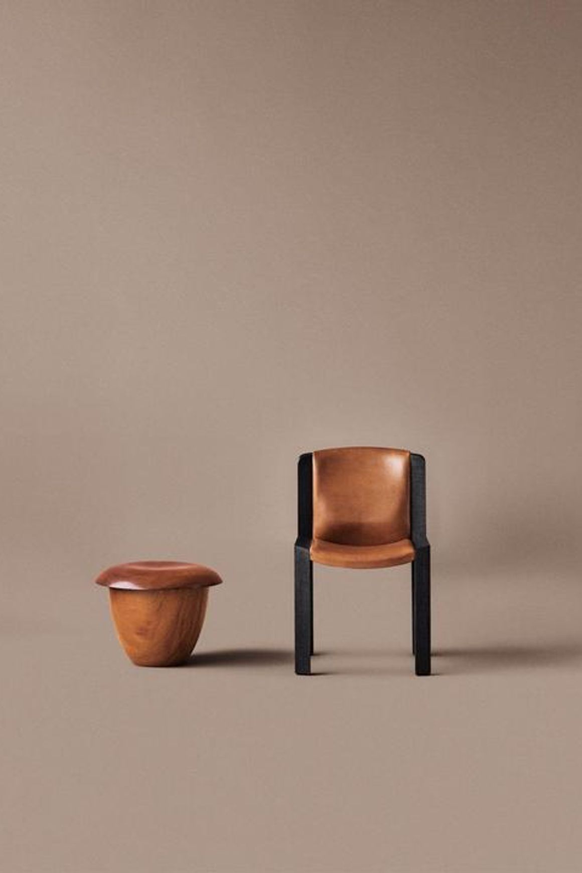 Mahogany Stool by Karakter