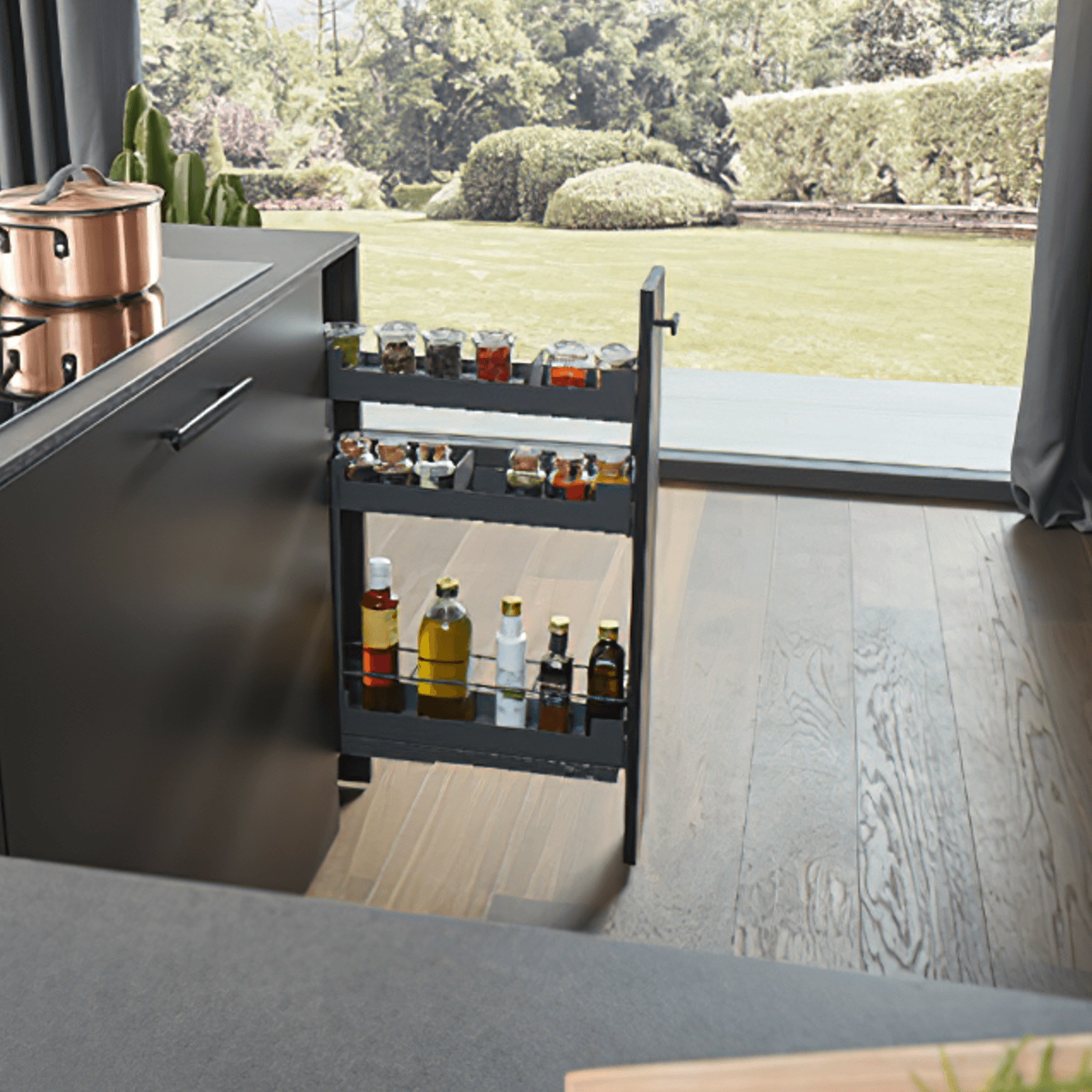 Peka Pinello Spice 150mm Pull-out + Runner