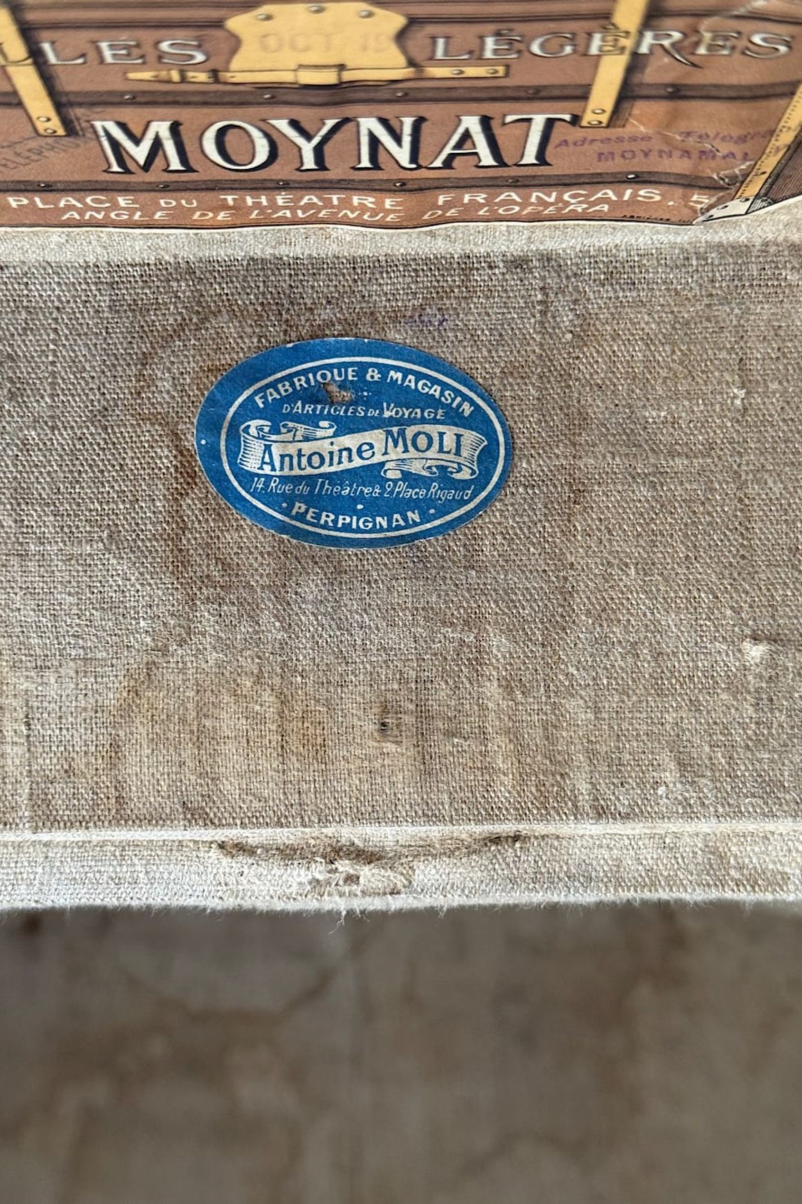 Vintage Moynat Trunk