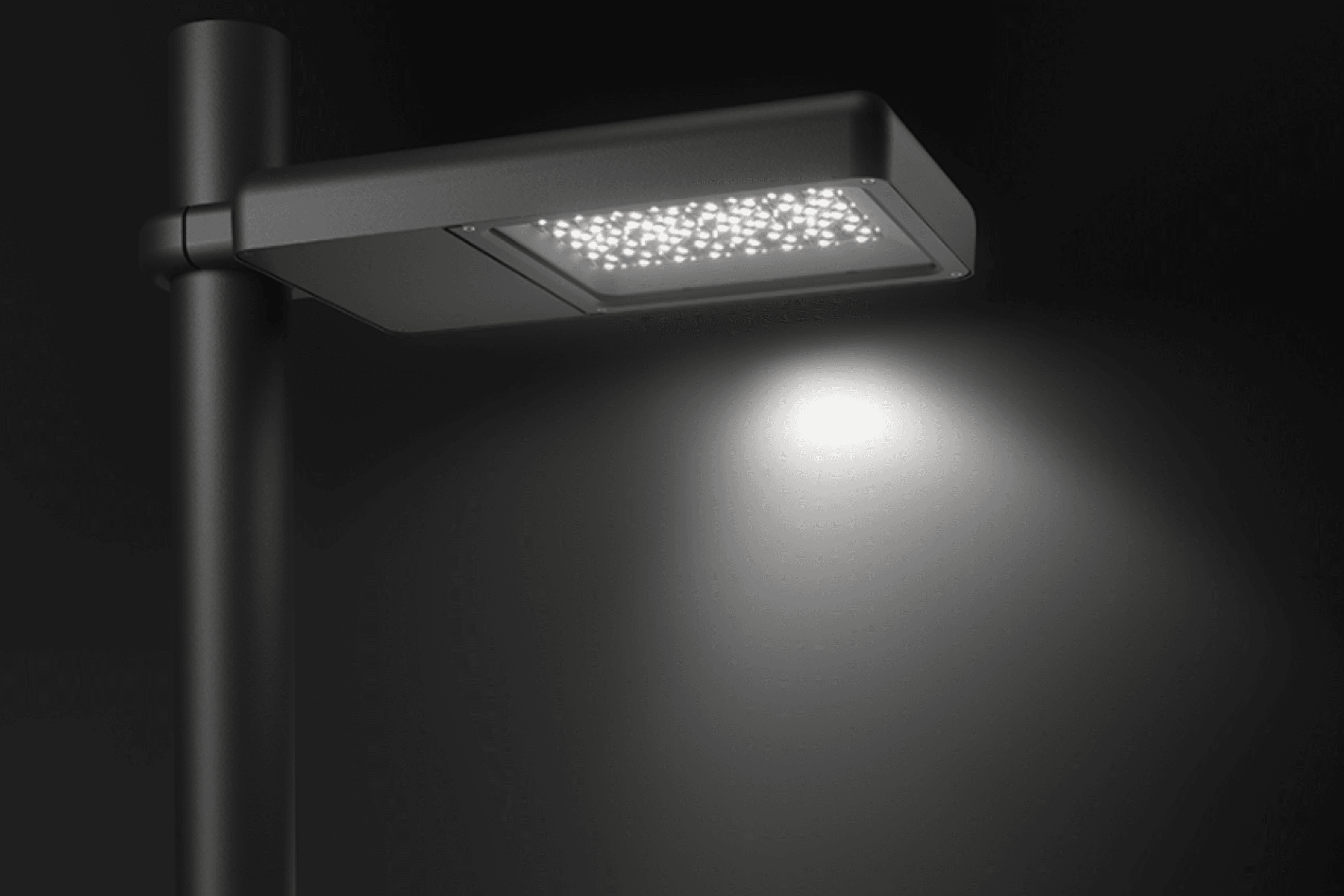 LEVANTE 2.0 Street Lamp by Cariboni