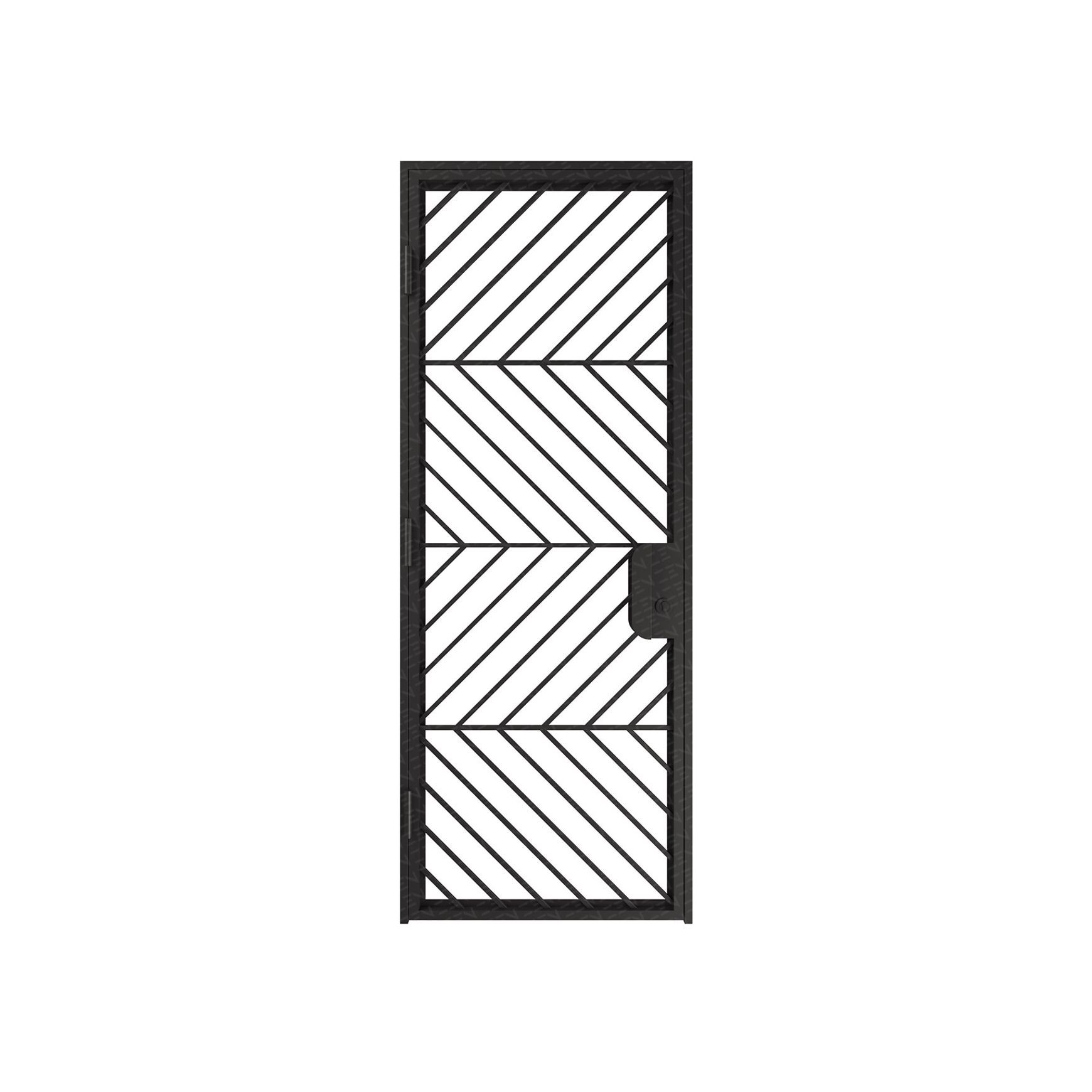 Steel Frame Hinge Gates – Galvanised FPS50