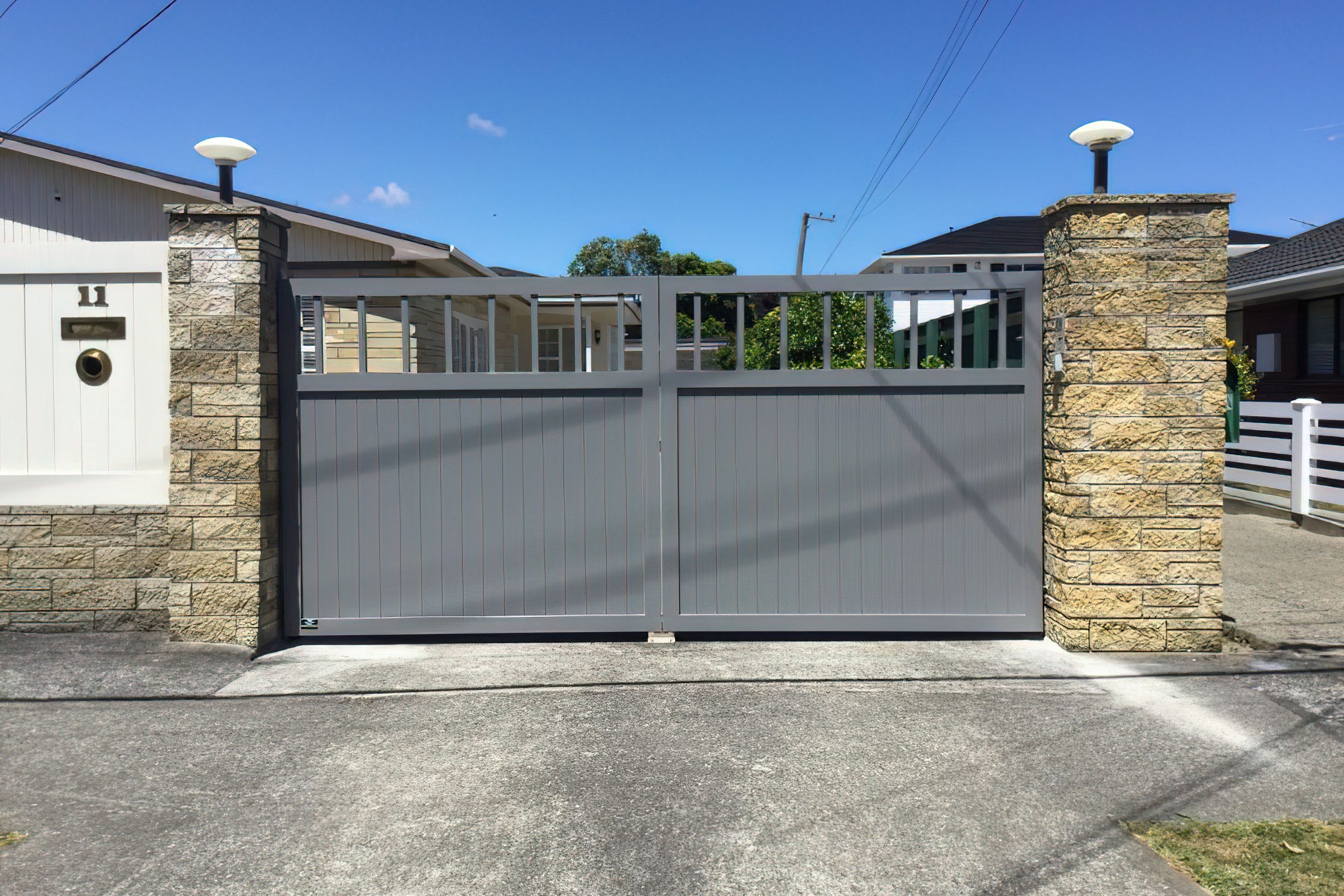 Tongue & Groove Driveway Gates