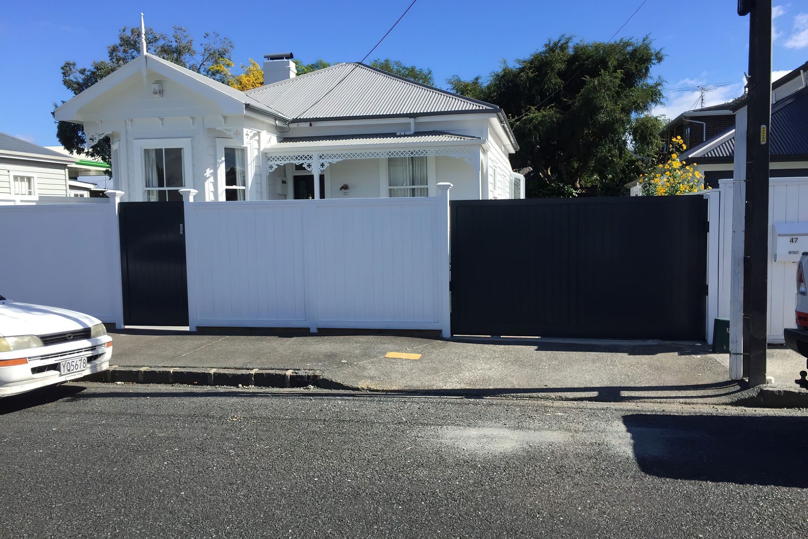Tongue & Groove Driveway Gates