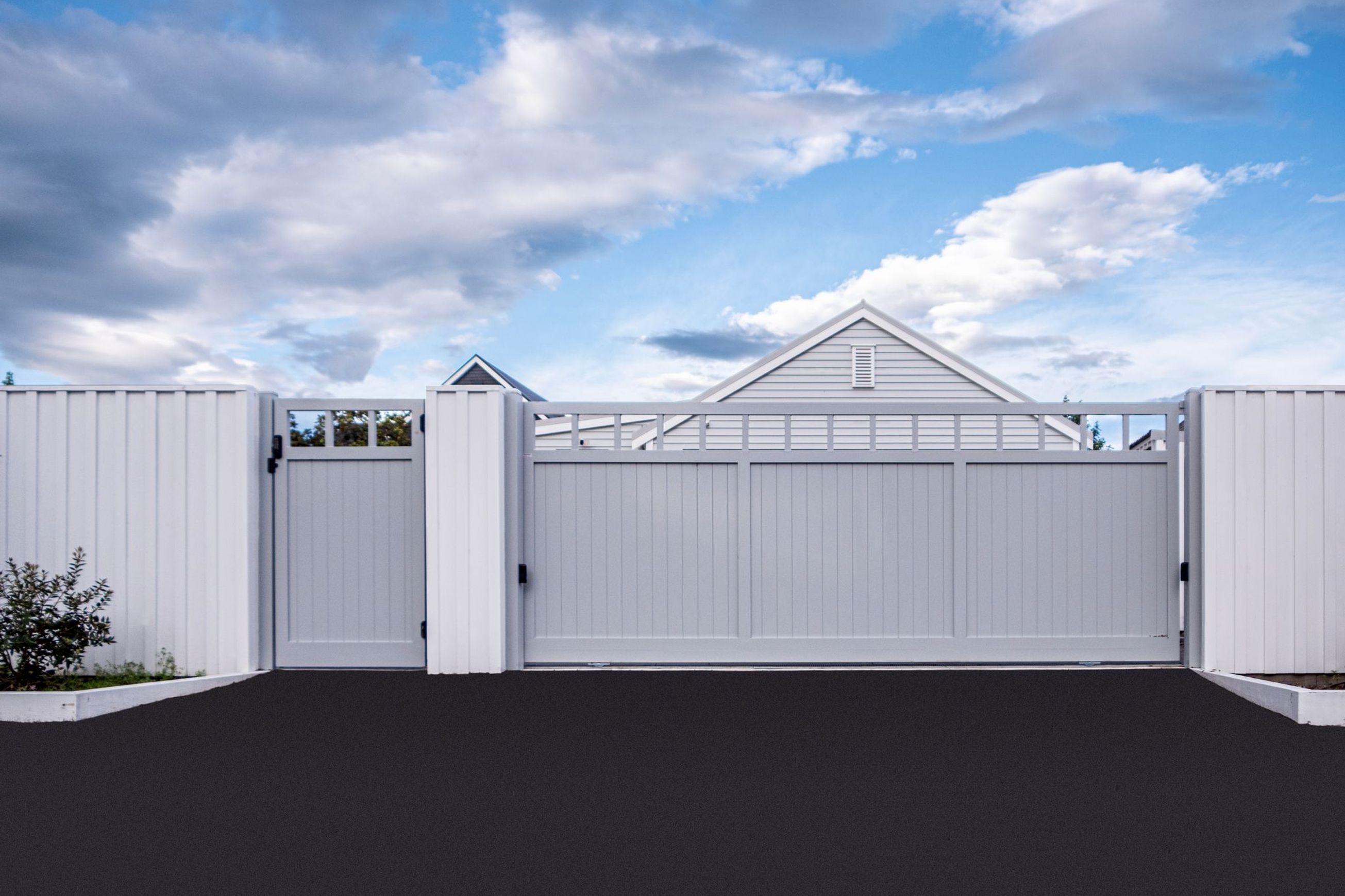 Tongue & Groove Driveway Gates