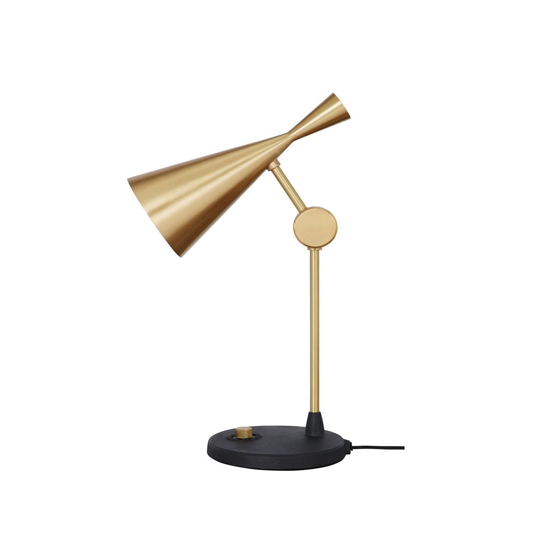 Beat Table Lamp Brushed brass