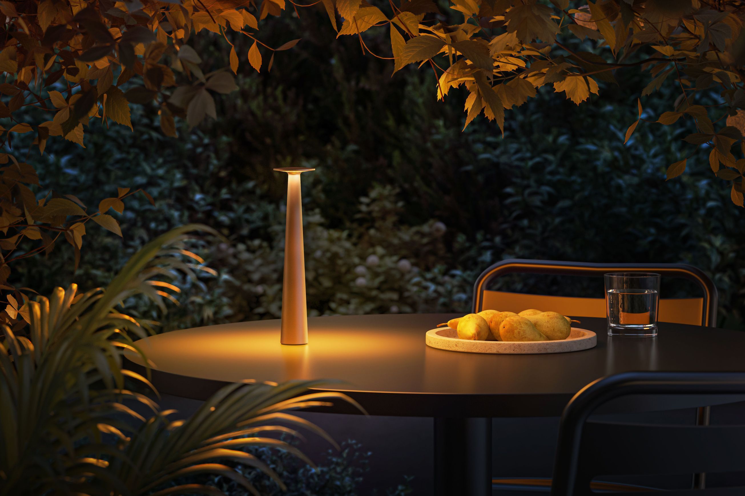 Lix Skinny Dim To Amber Lamp