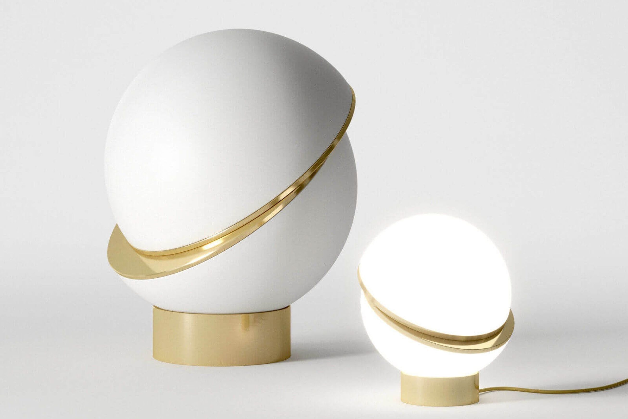 Crescent Table Lamp