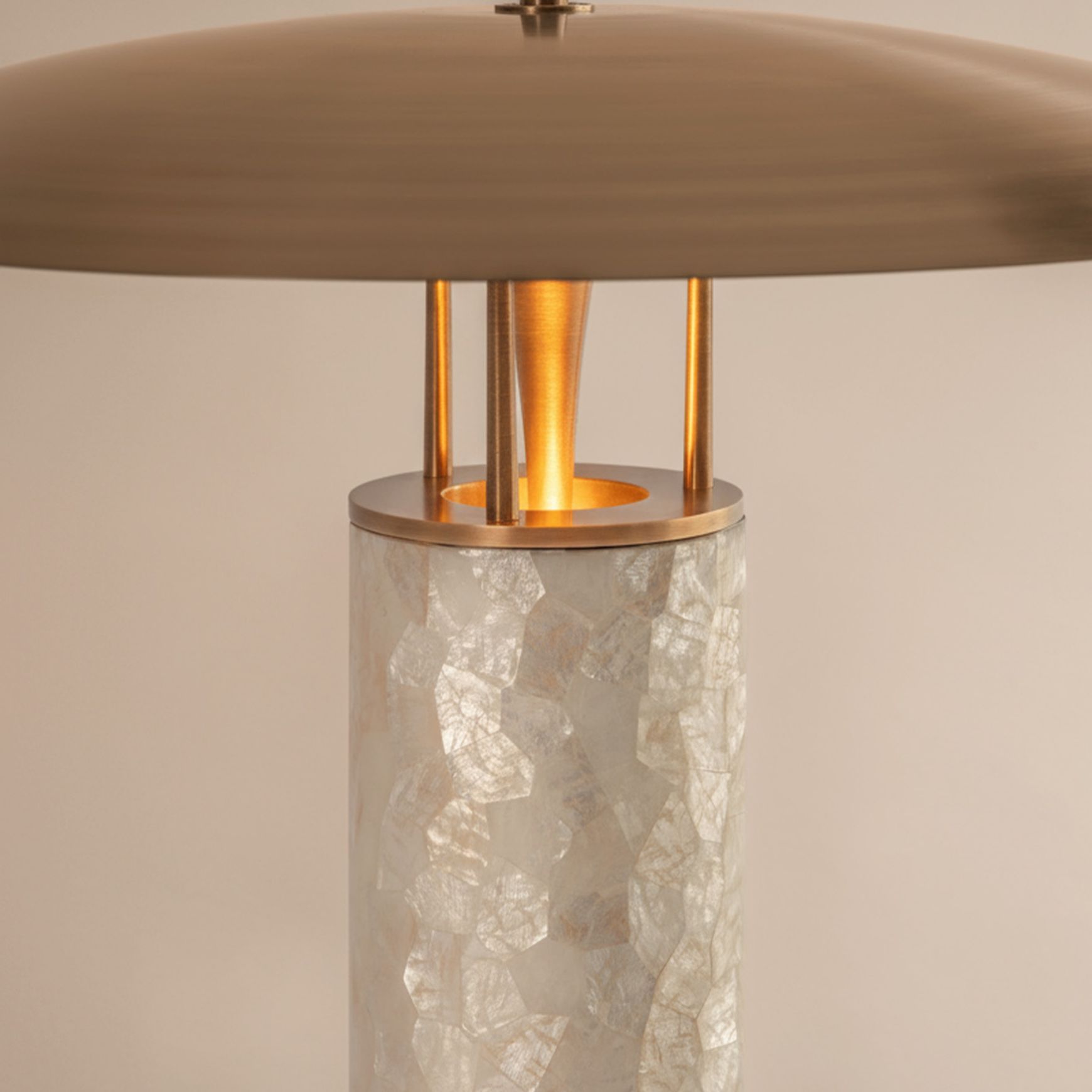 Luna Capiz Table Lamp