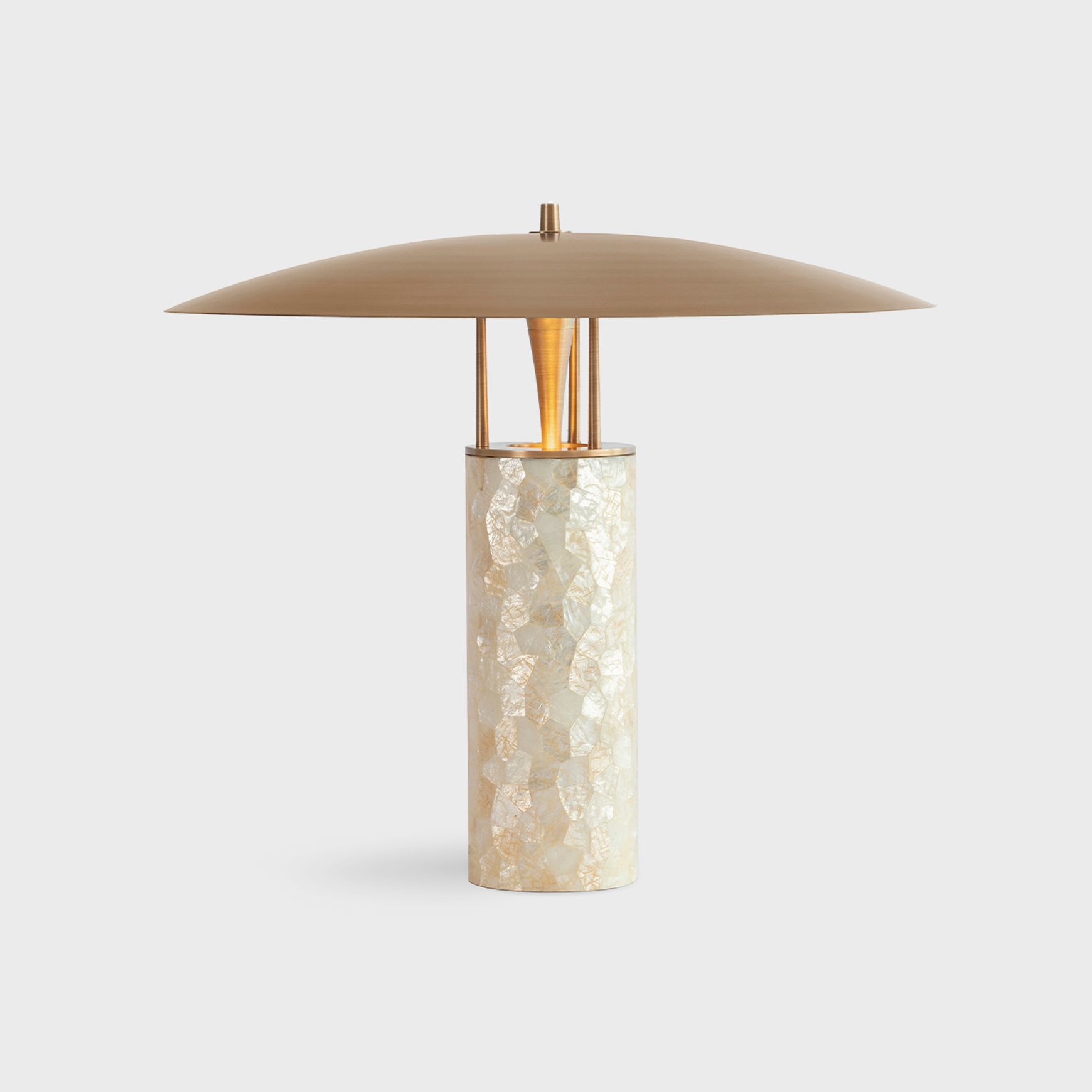 Luna Capiz Table Lamp