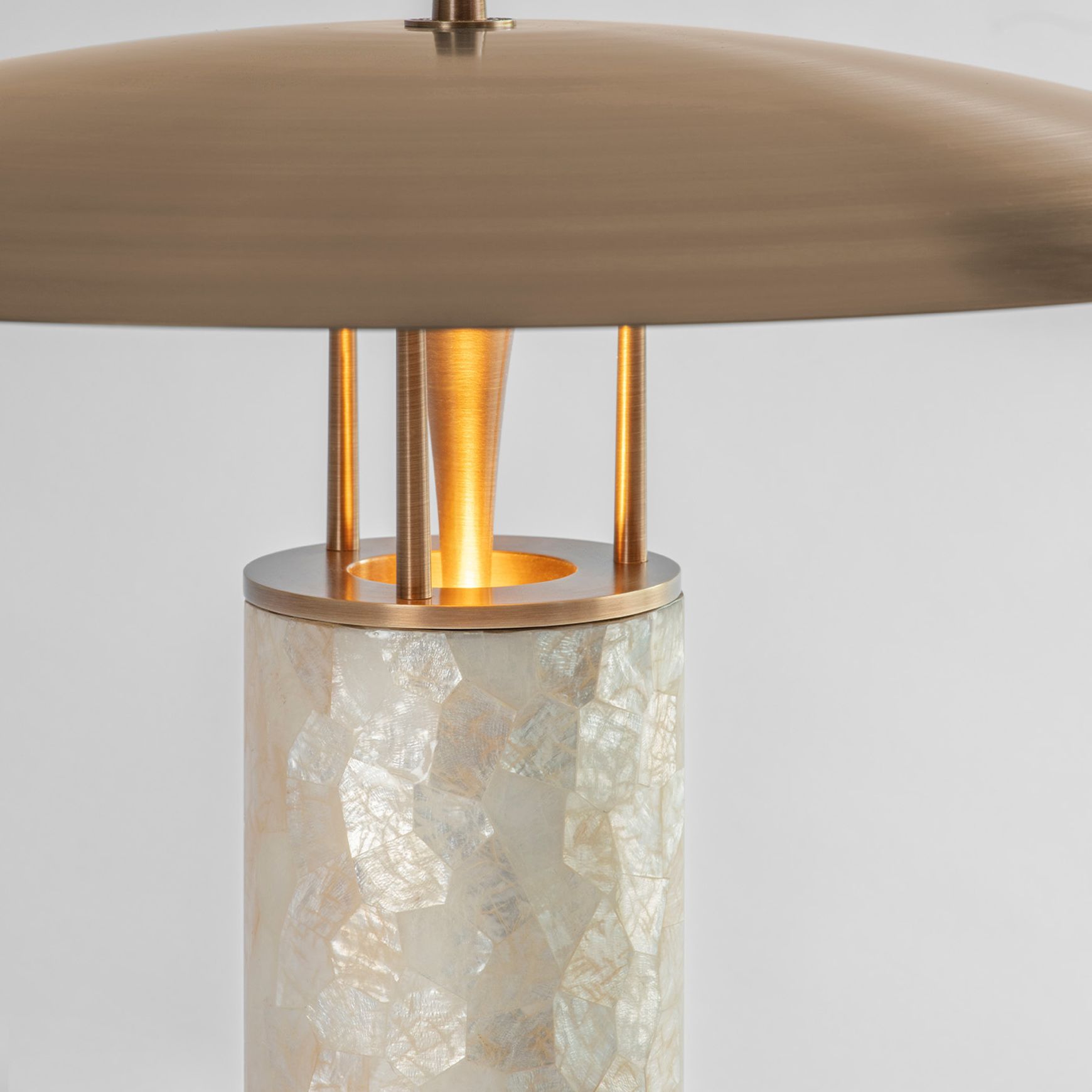 Luna Capiz Table Lamp