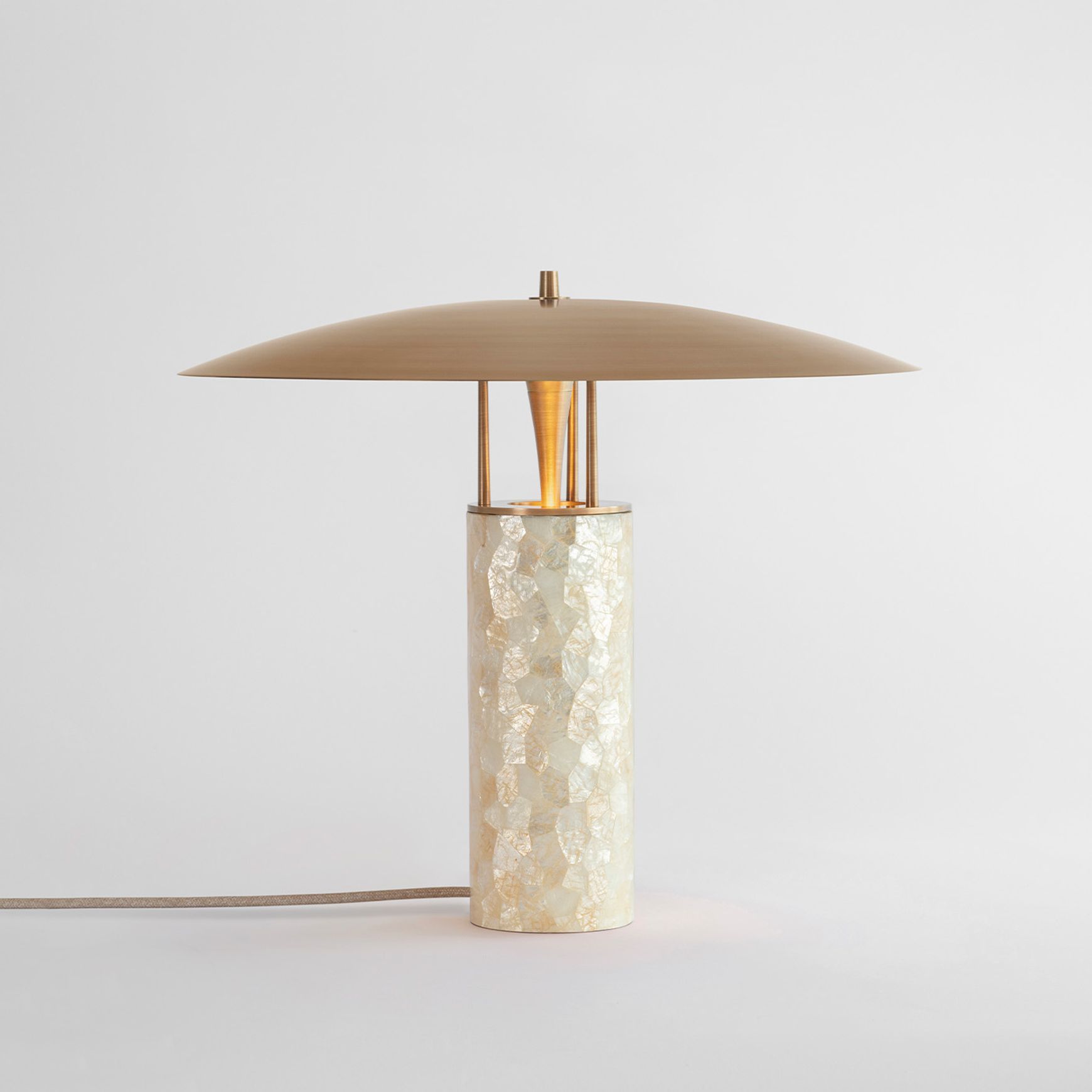 Luna Capiz Table Lamp
