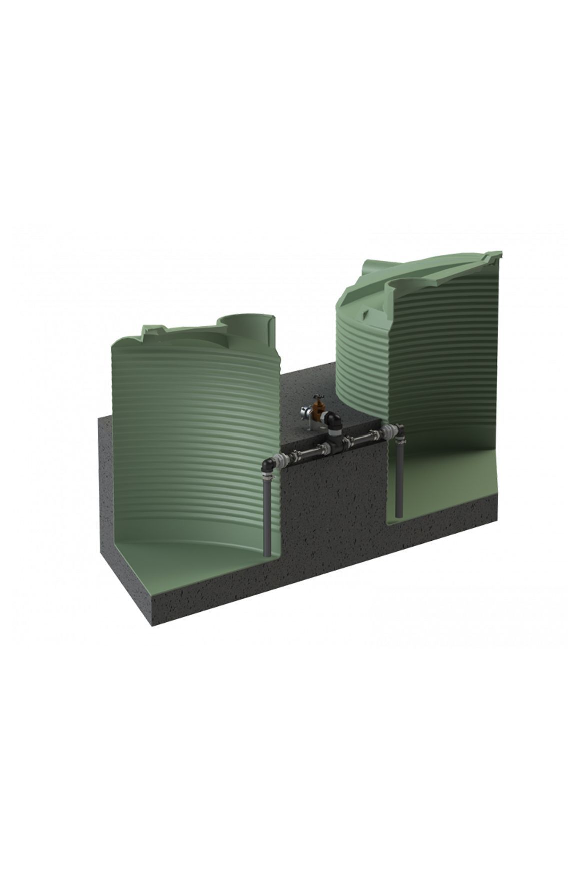 Promax Buried Dual Tank Fire Service Outlet Kit - 100mm