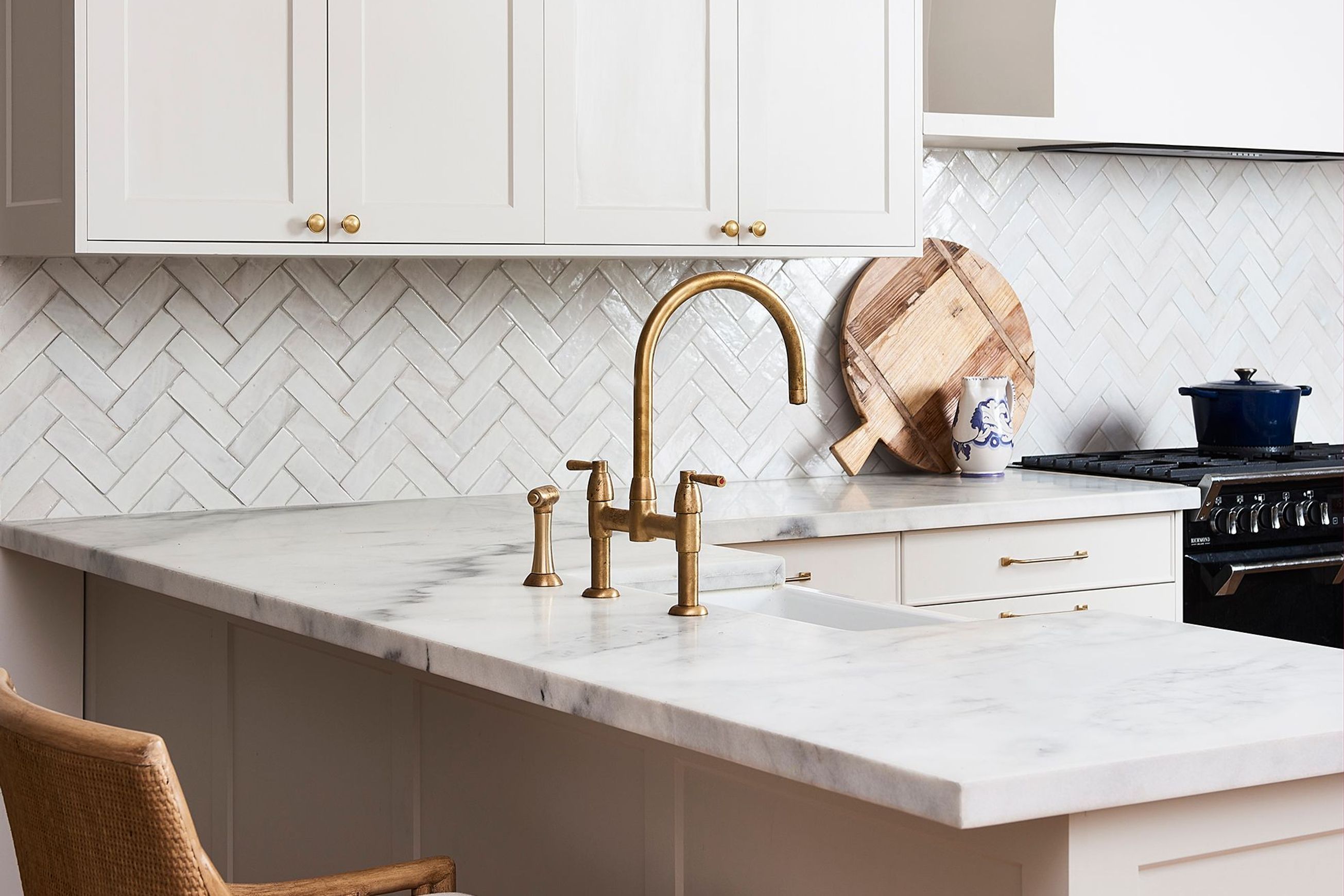 Perrin & Rowe Io kitchen tap with spray rinse