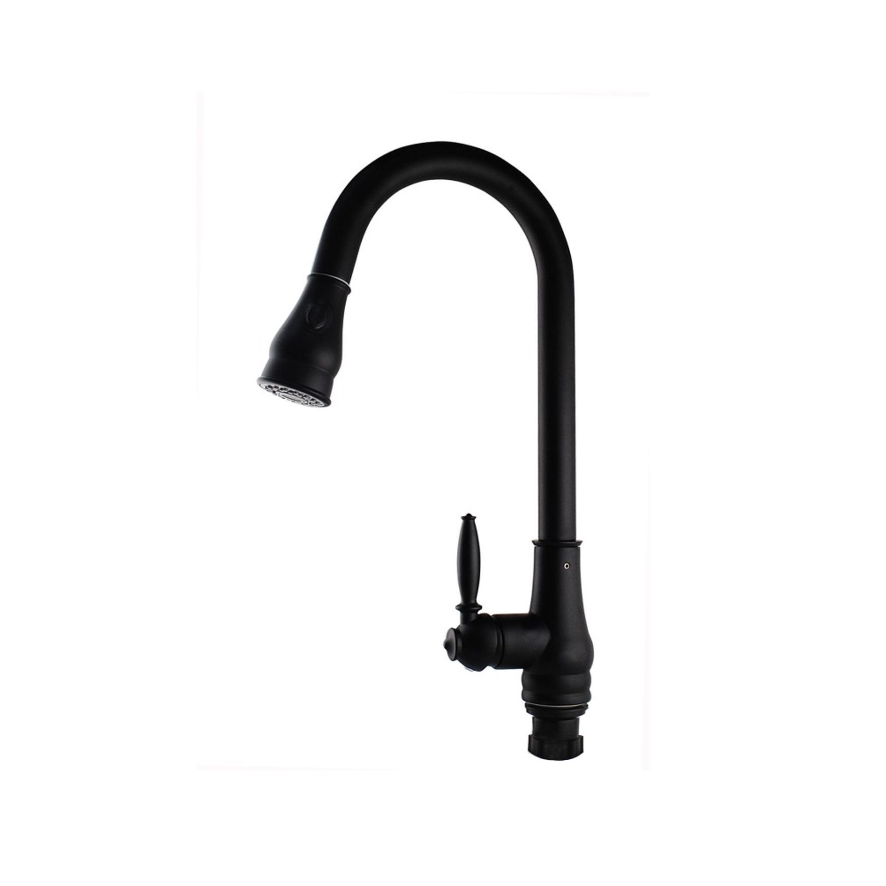 Pull Out Kitchen Mixer Matte Black