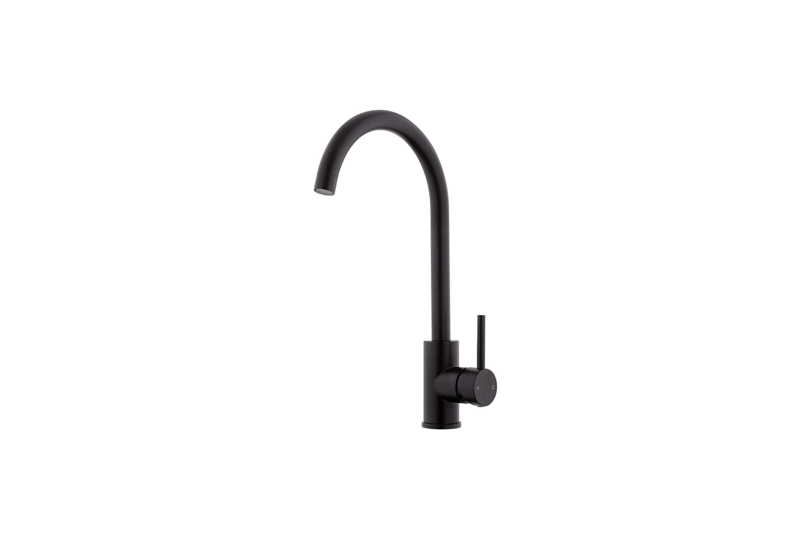Voda Gooseneck Sink Mixer with Cold Start technology