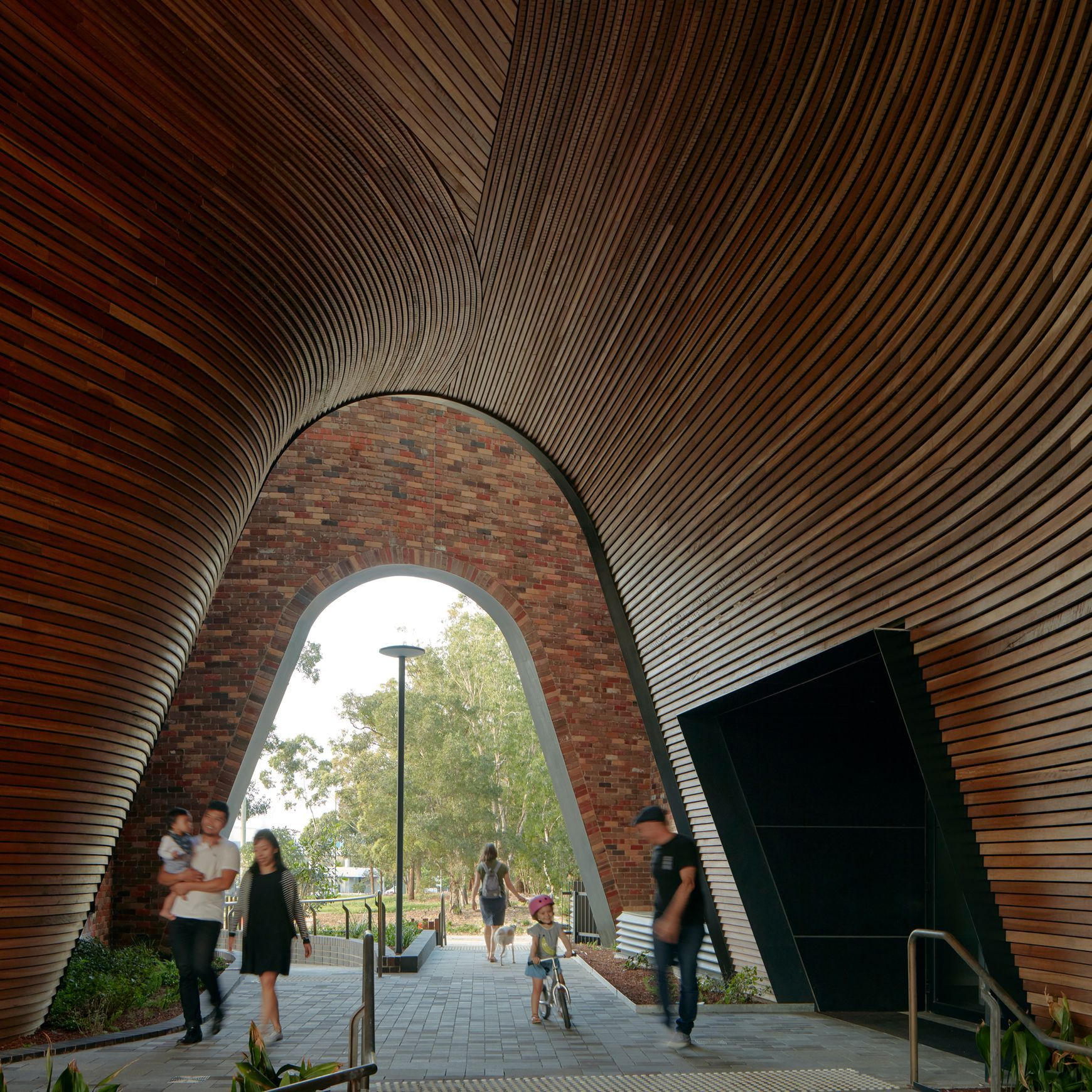 Curved Timber Click-on Battens