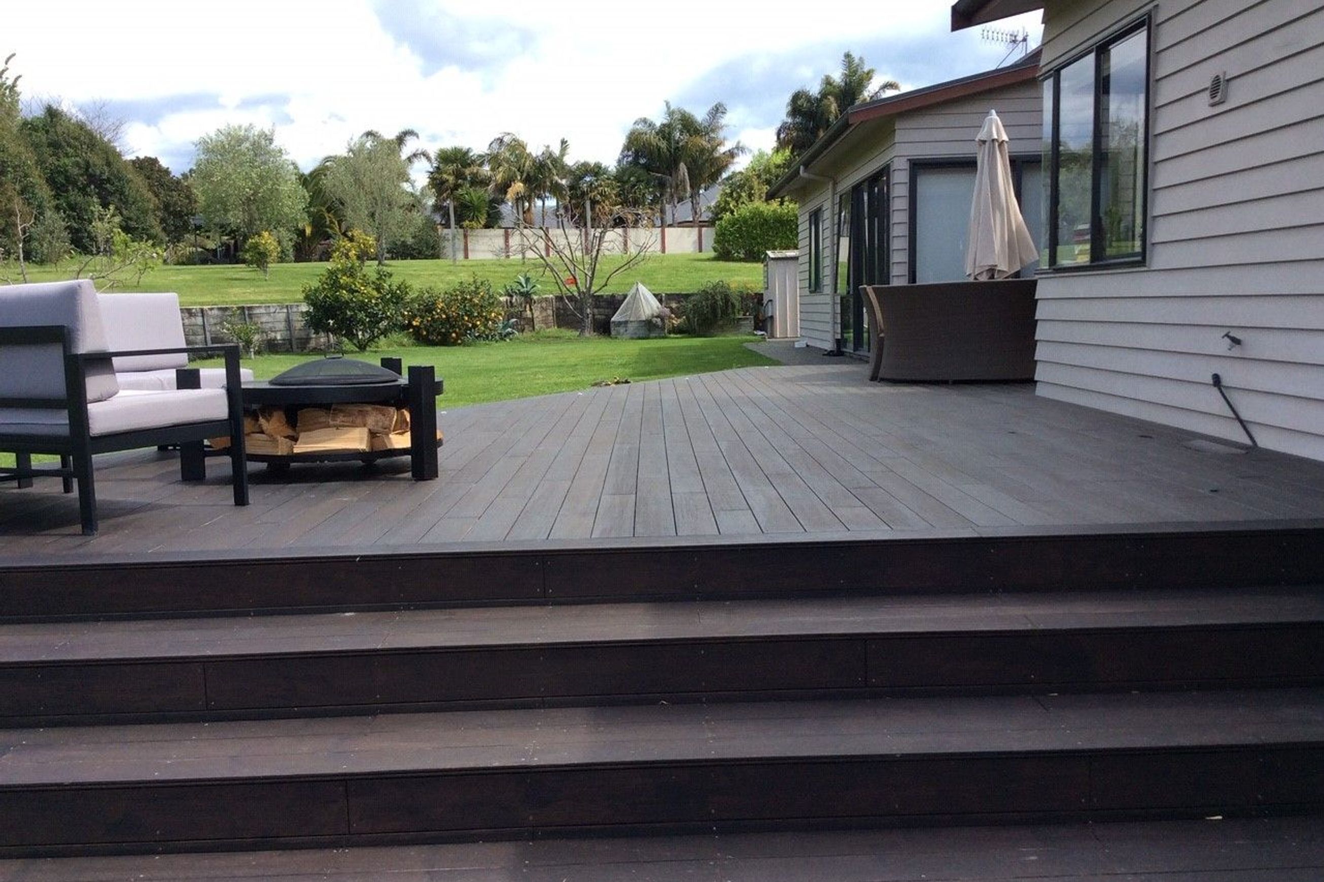 Bamboo X-treme Decking Stairs