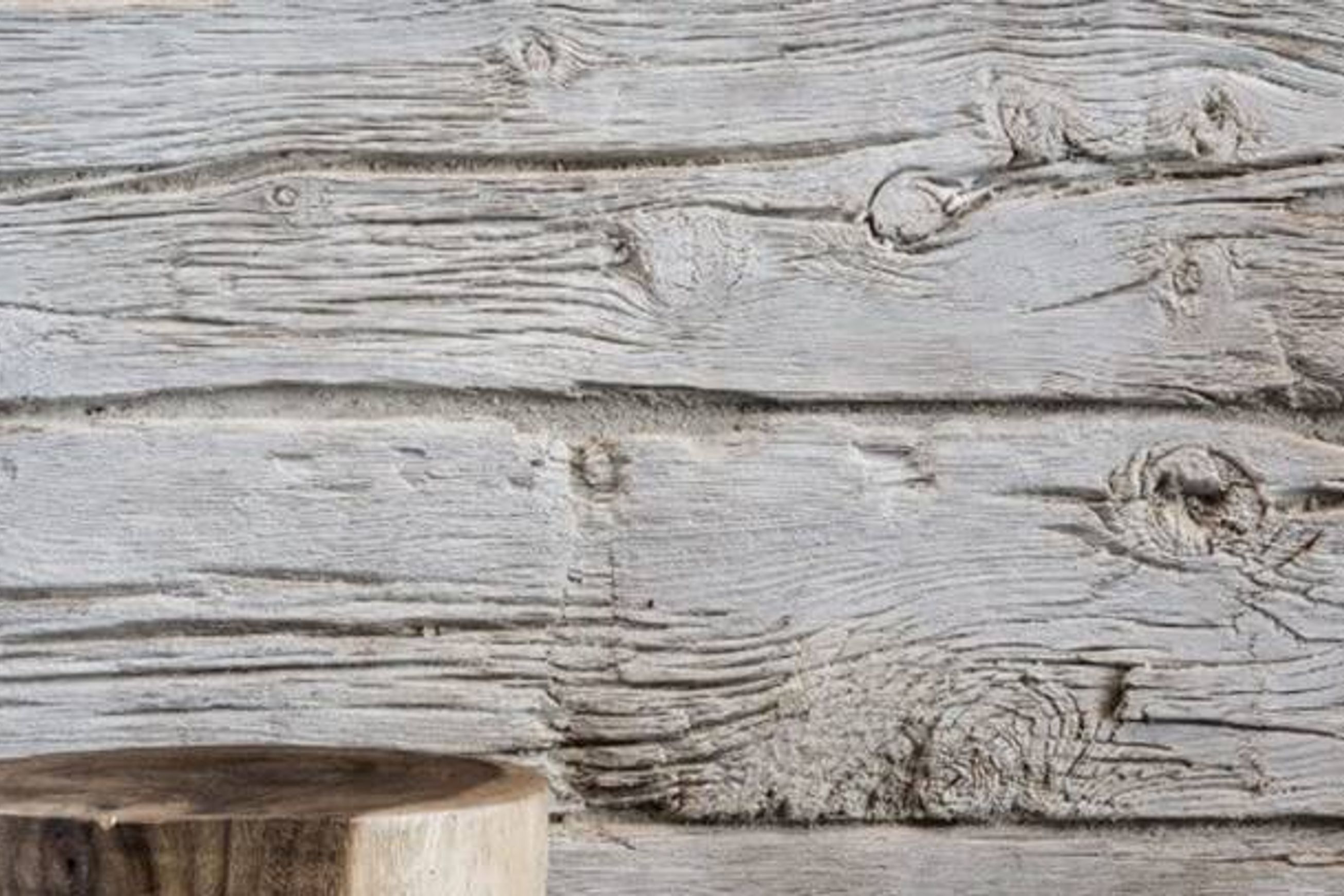 Wooden Sleeper Wall Panels by Muros - Rustic Barn Style