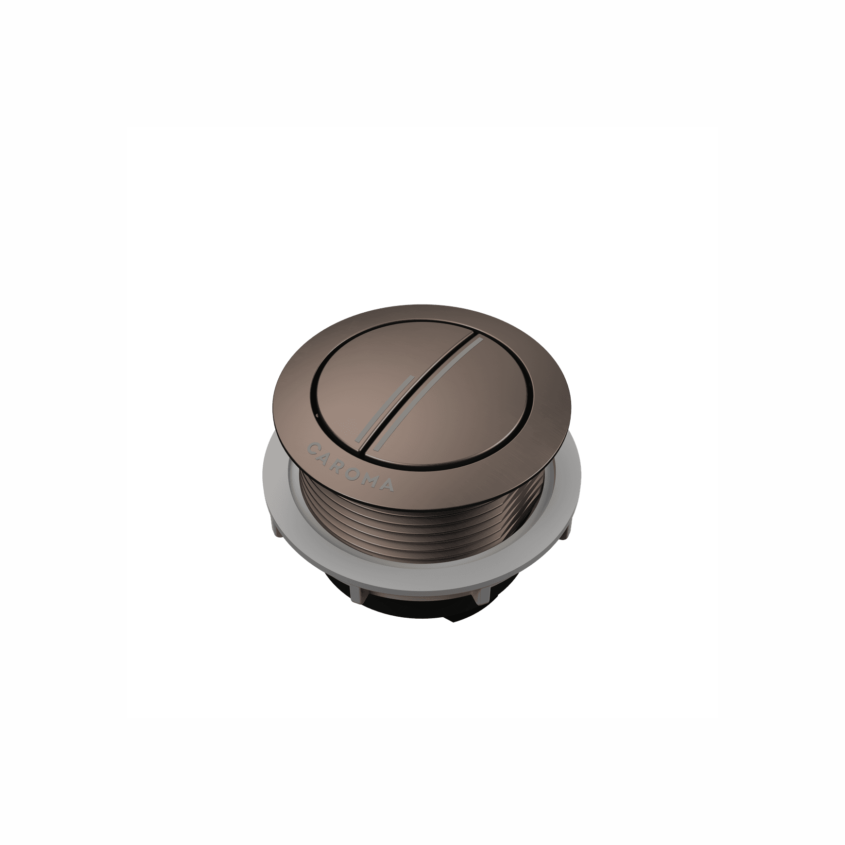 Caroma Bezel/Button Round Metal